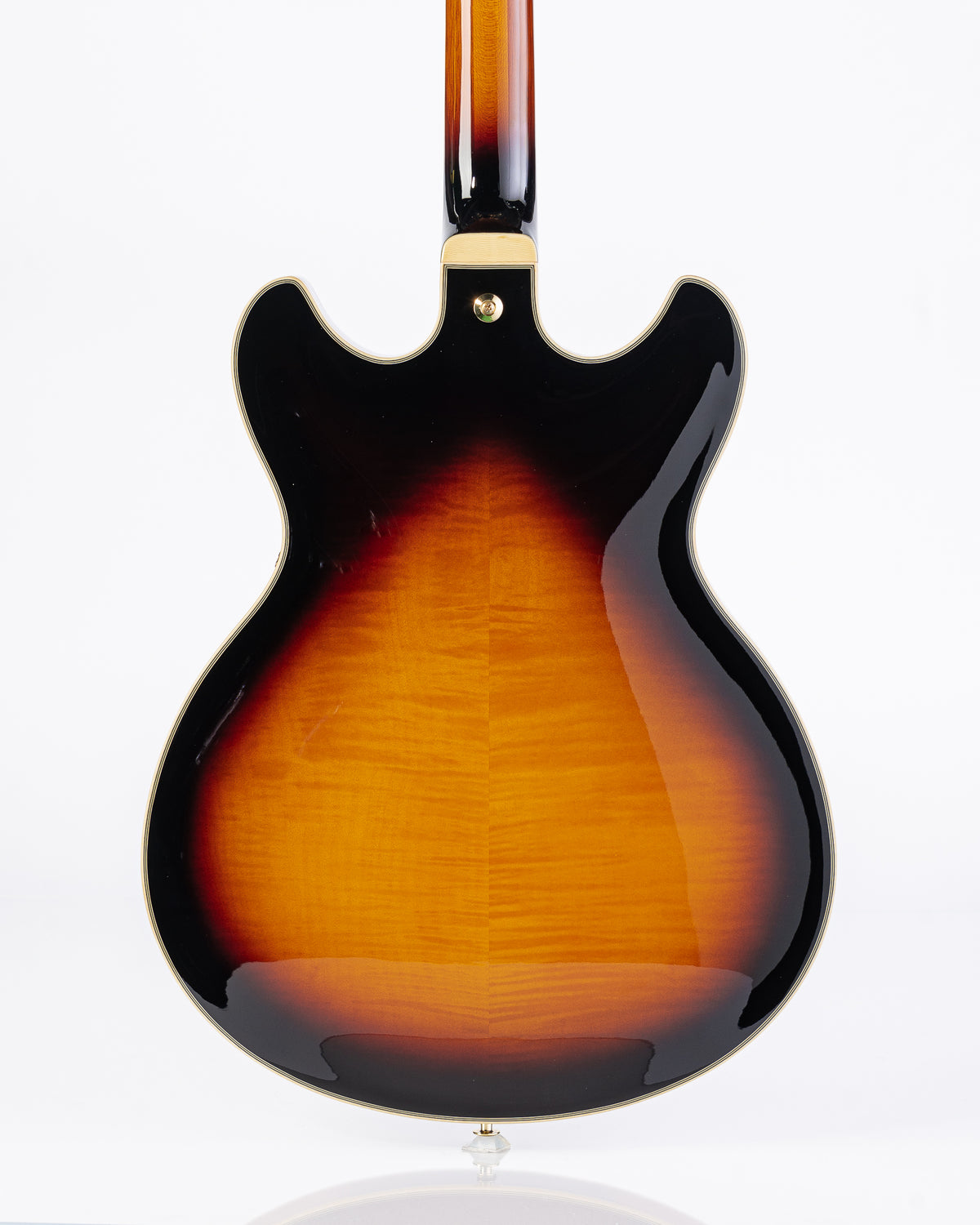 Ibanez John Scofield JSM10VYS Semi-Hollow Electric Guitar- Vintage Yellow Sunburst