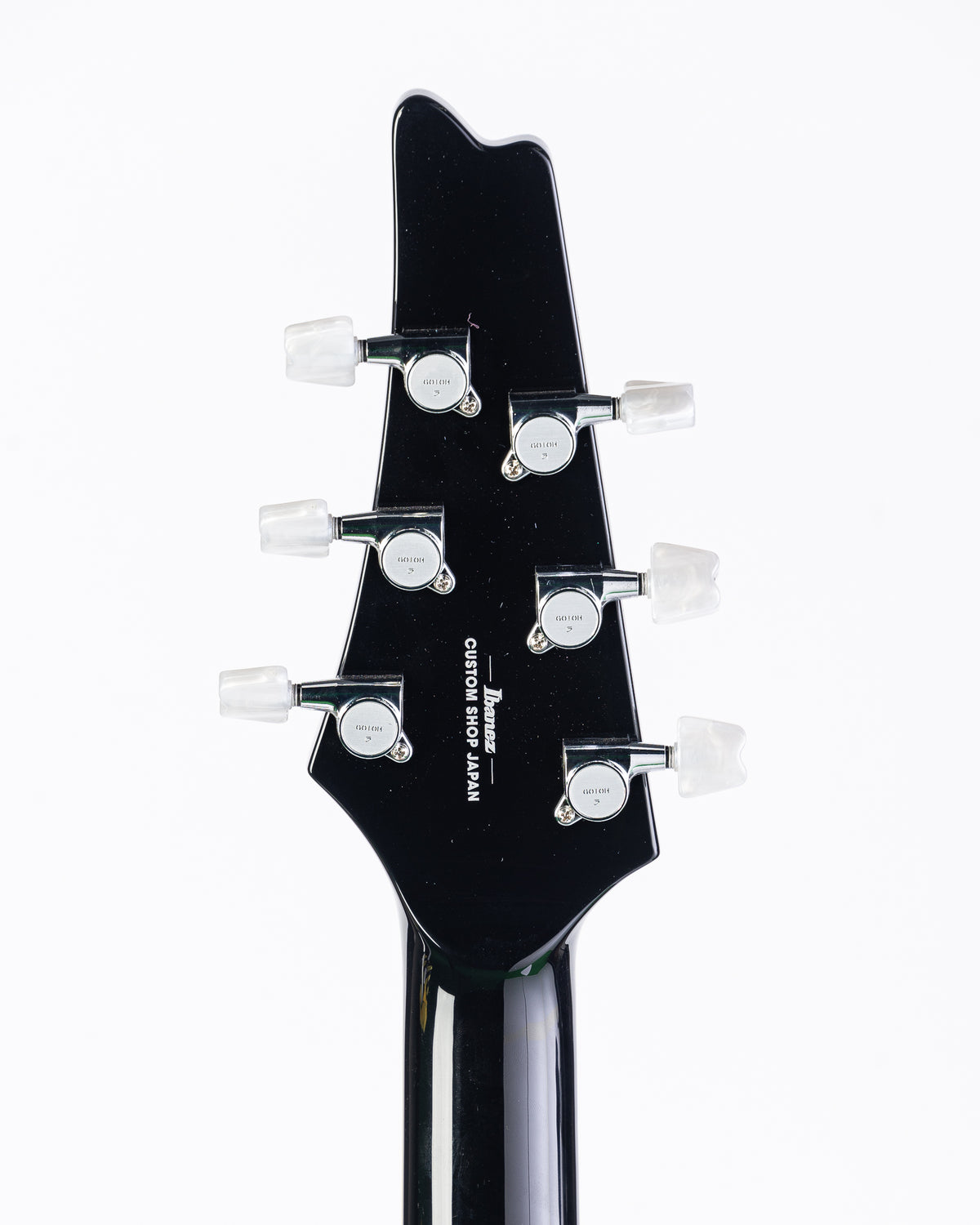 B-STOCK Ibanez Paul Stanley Signature PS3CM Iceman Electric Guitar - Black Cracked Mirror