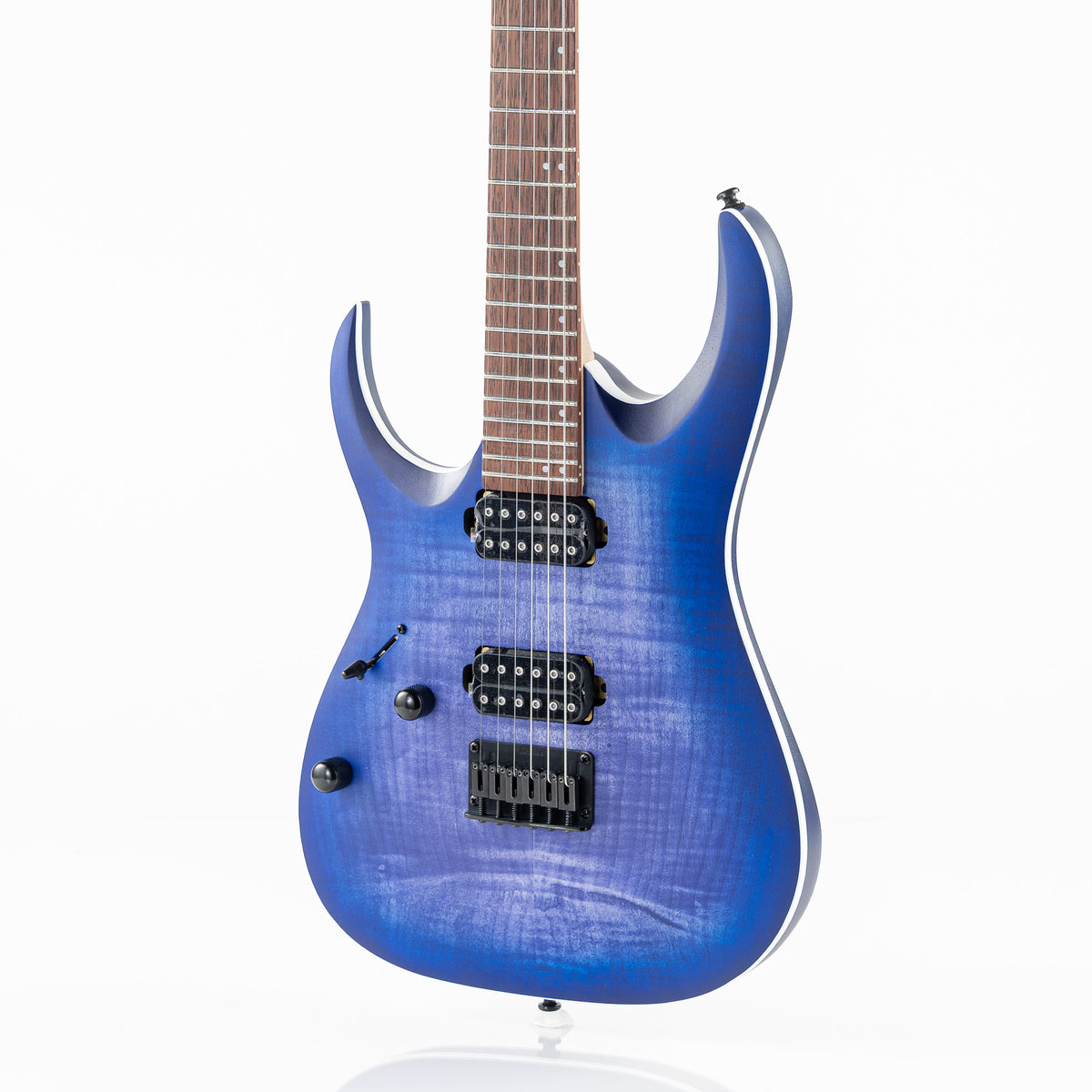 Ibanez RGA42FML RGA Series Left Handed Electric Guitar - Blue Lagoon Burst Flat