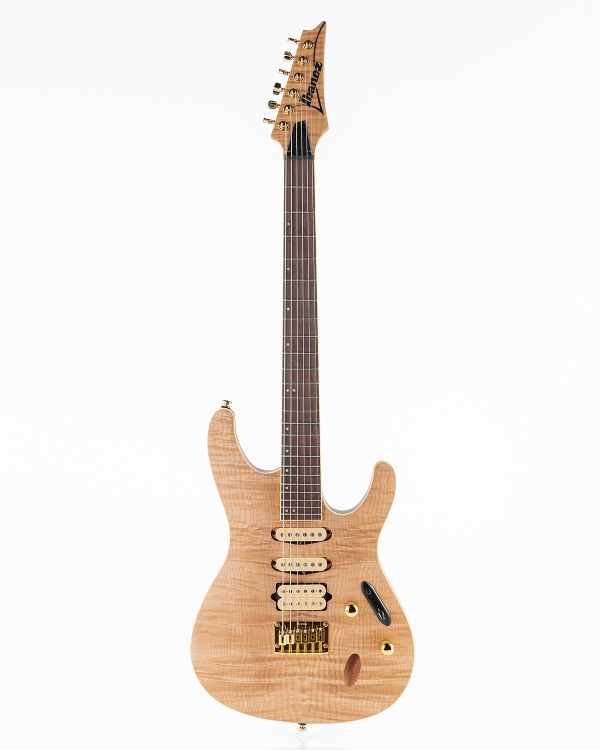 Ibanez SEW761FM S Series Electric Guitar - Natural Flat Flame Maple