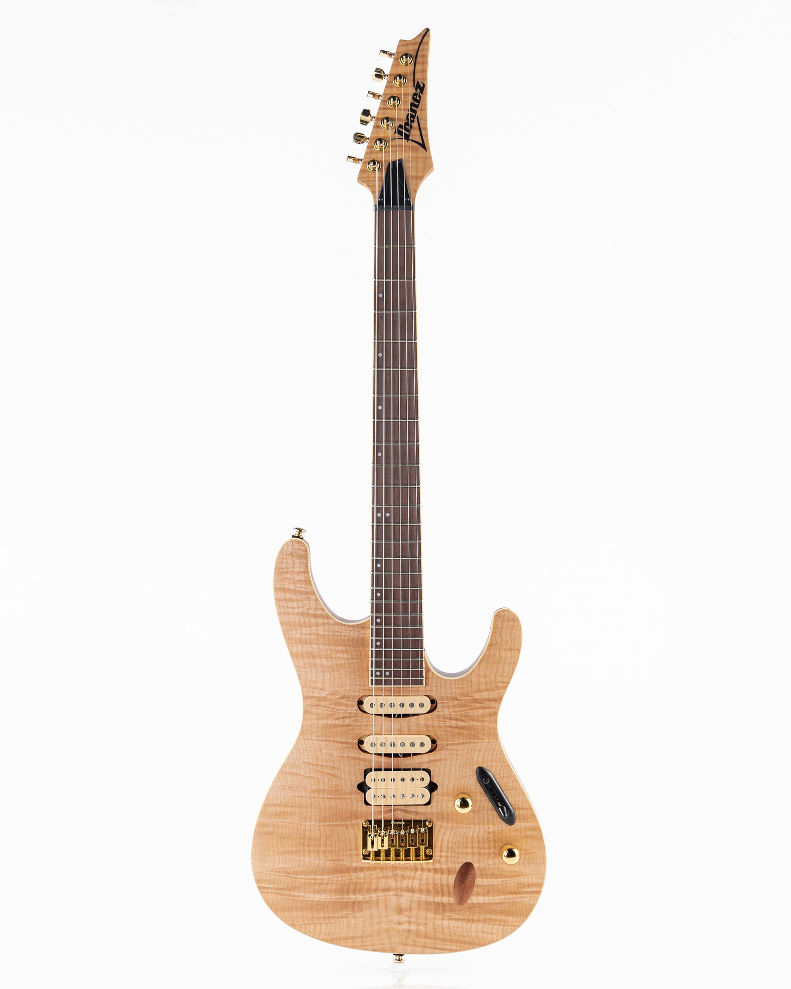 Ibanez SEW761FM S Series Electric Guitar - Natural Flat Flame Maple