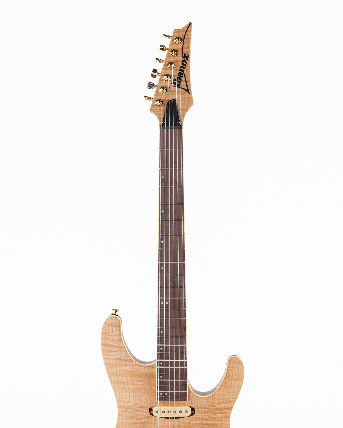 Ibanez SEW761FM S Series Electric Guitar - Natural Flat Flame Maple