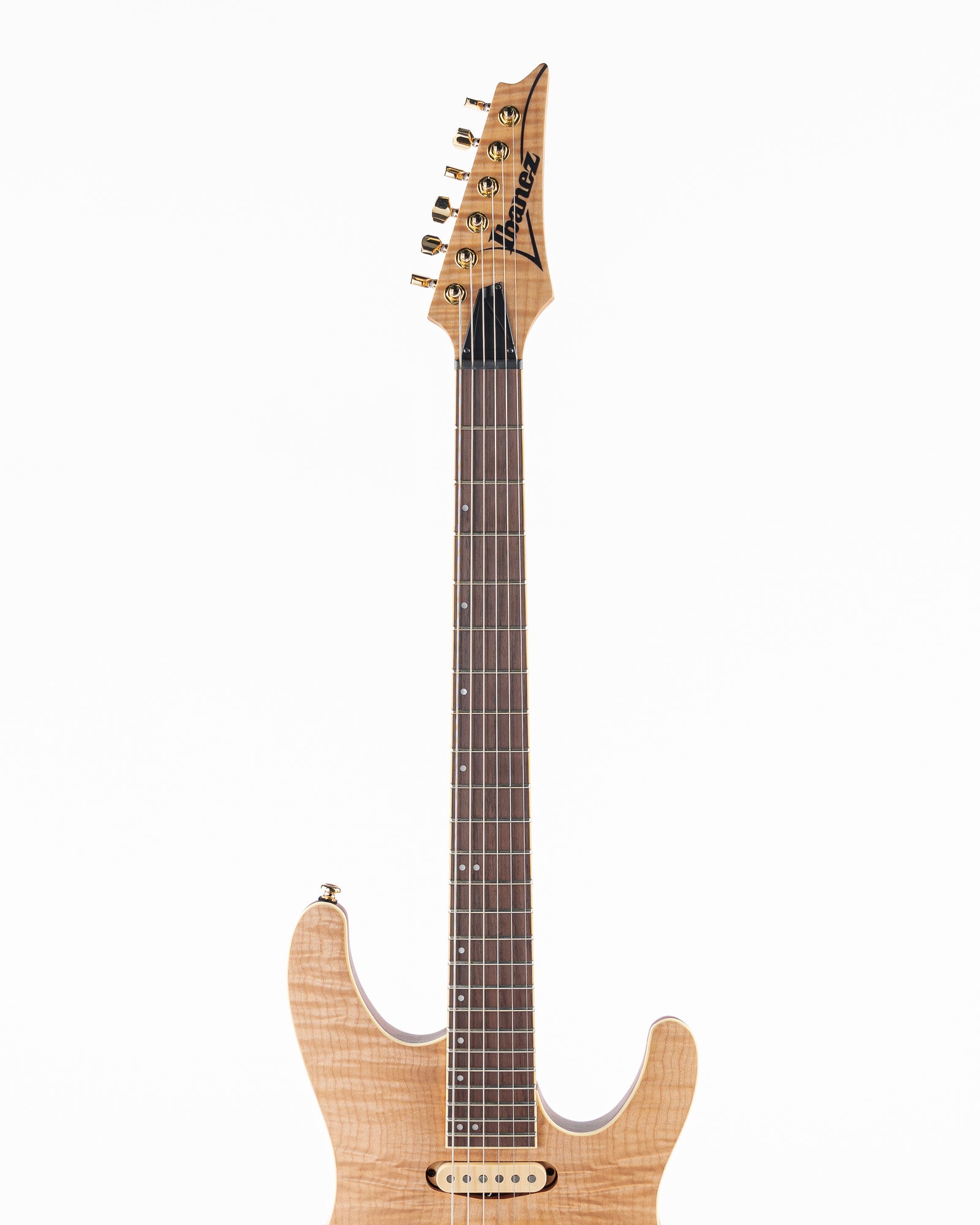 Ibanez SEW761FM S Series Electric Guitar - Natural Flat Flame Maple