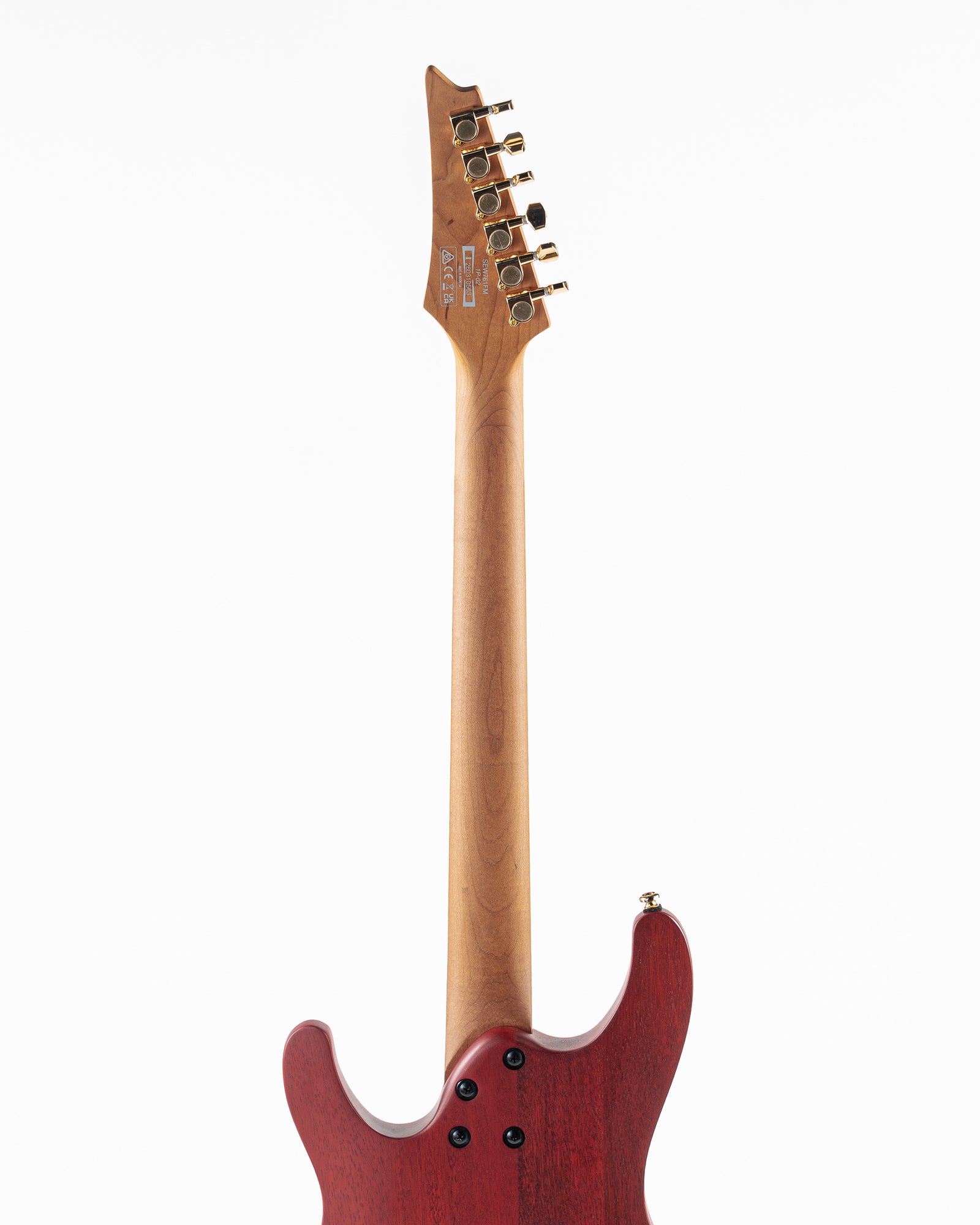 Ibanez SEW761FM S Series Electric Guitar - Natural Flat Flame Maple
