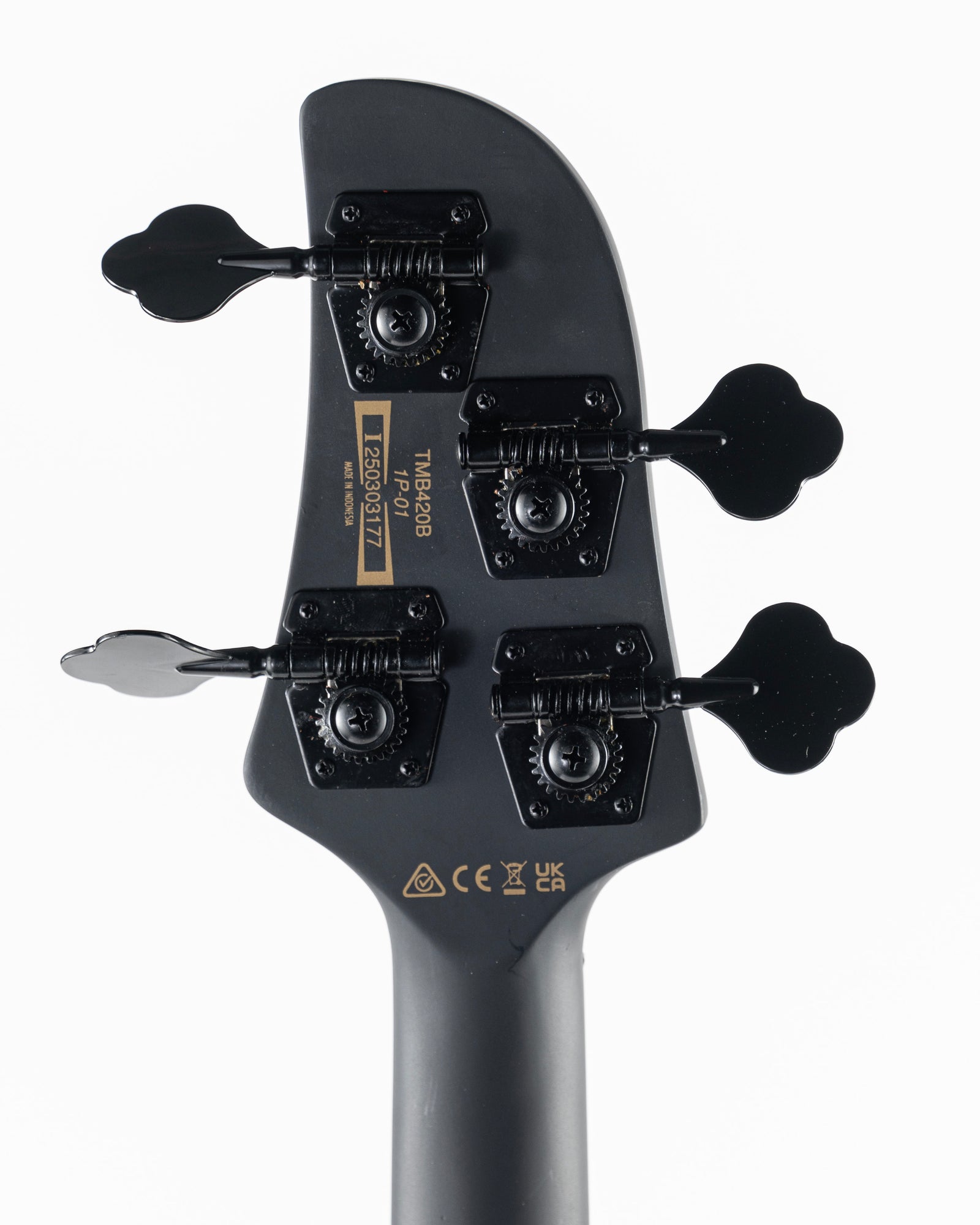 Ibanez TMB420B Talman Electric Bass - Black Flat