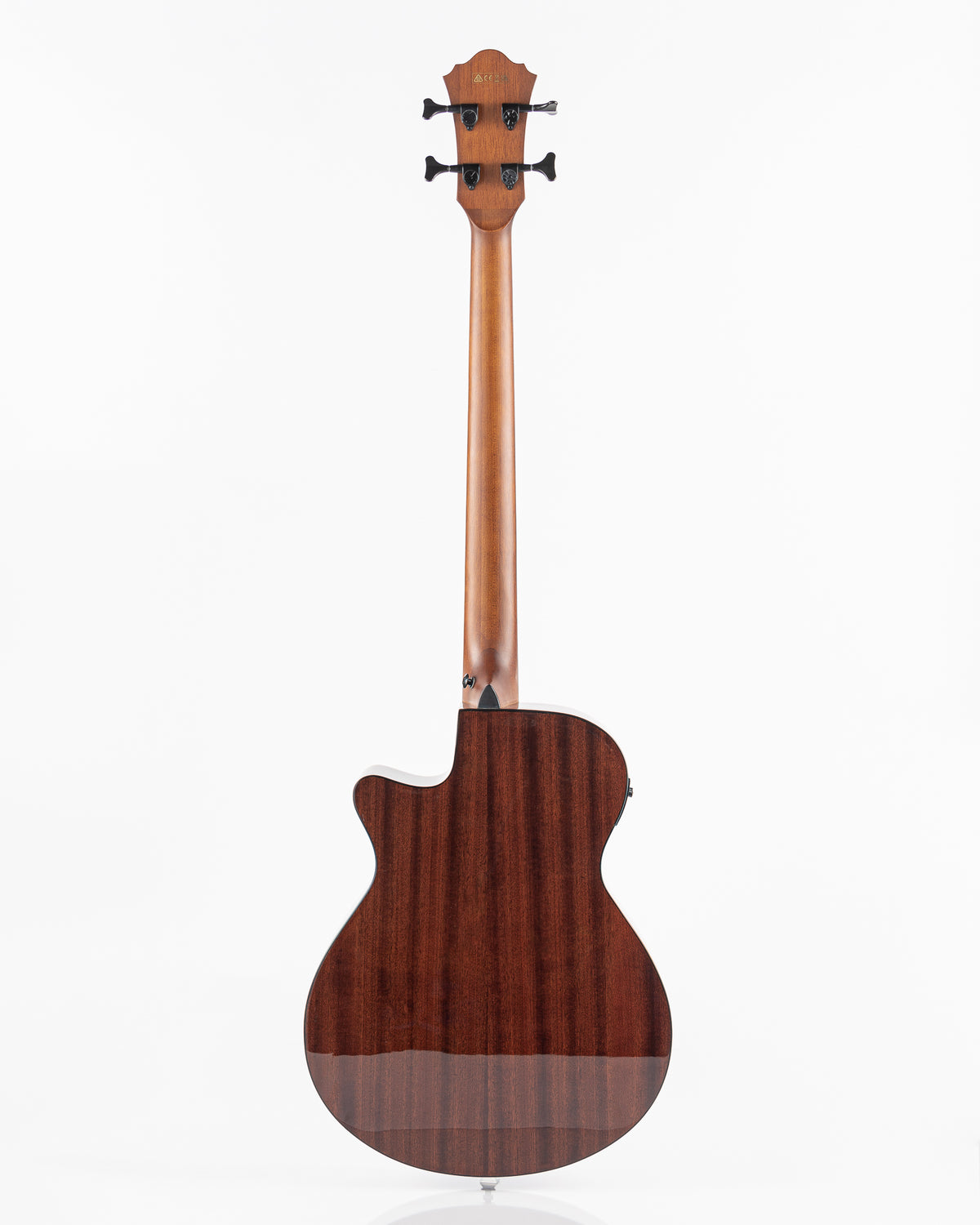 B-STOCK Ibanez AEGB24E Acoustic Electric Bass - Black Top