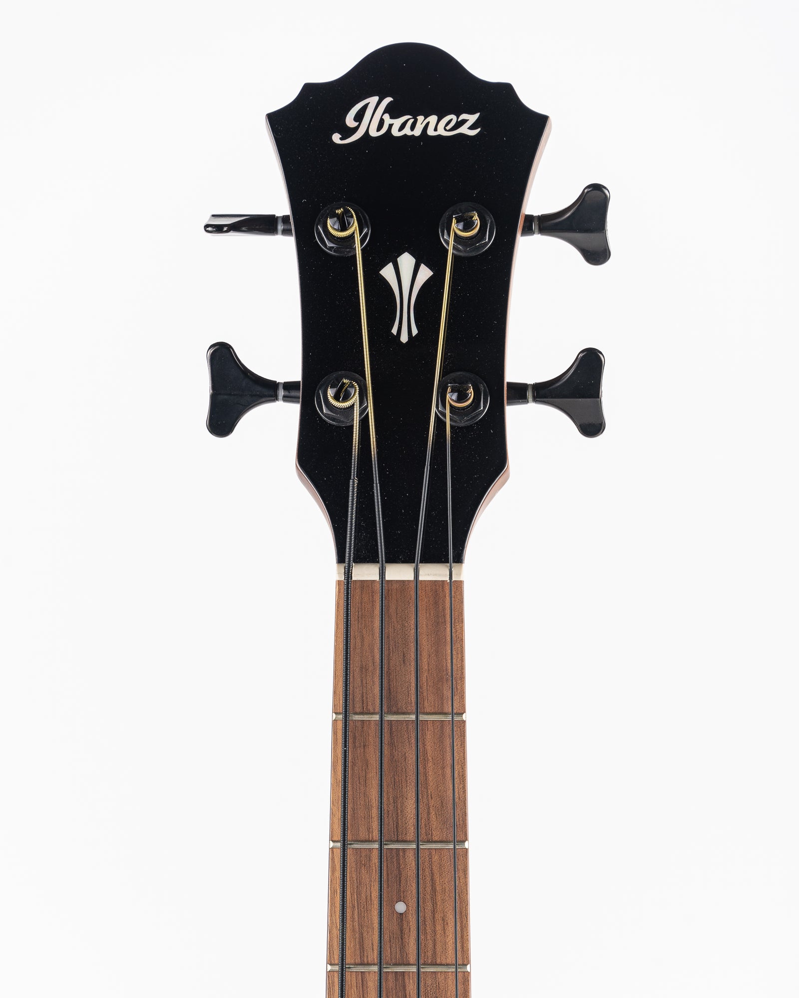 B-STOCK Ibanez AEGB24E Acoustic Electric Bass - Black Top