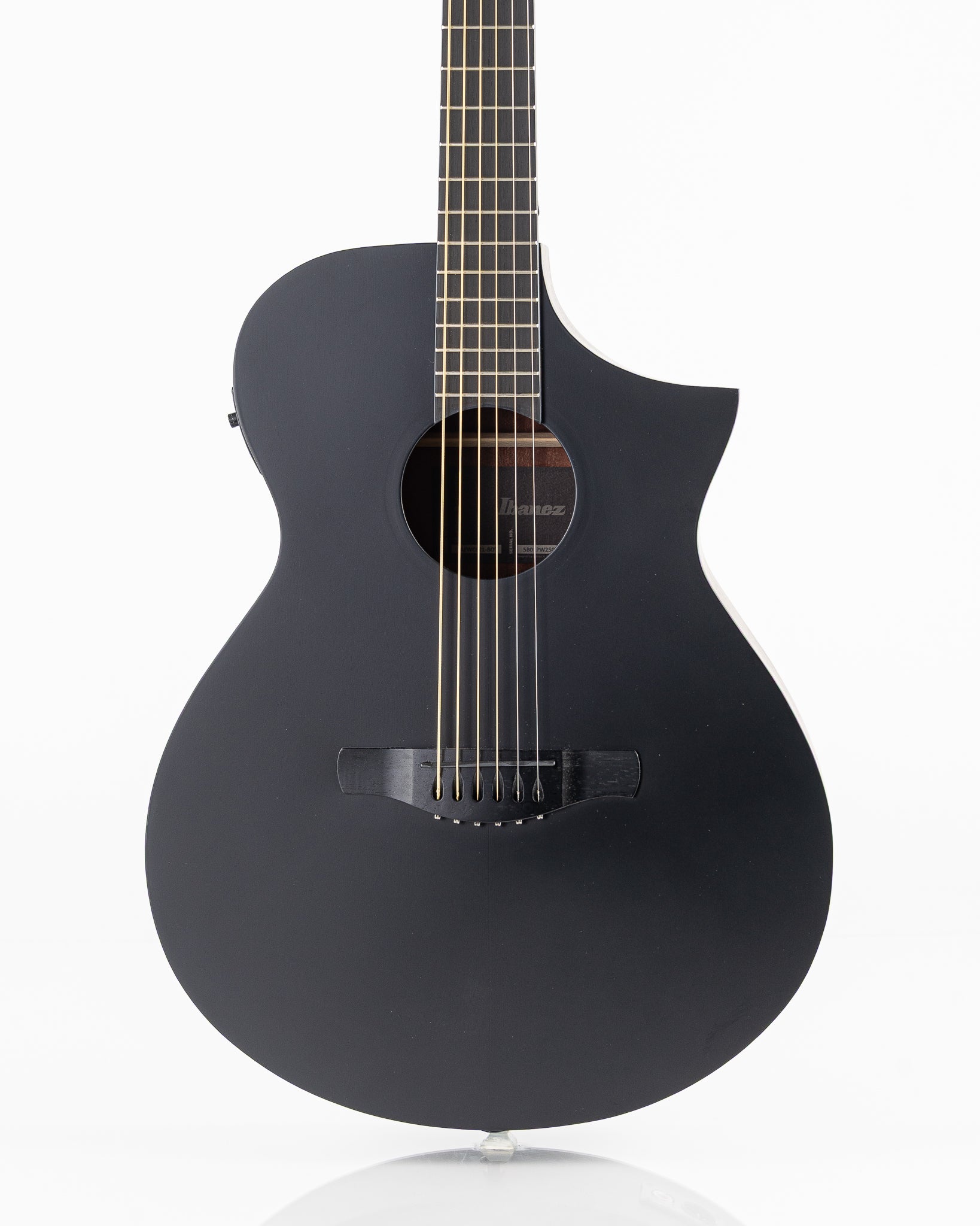 Ibanez AEWC621 Acoustic Electric Guitar - Black Out