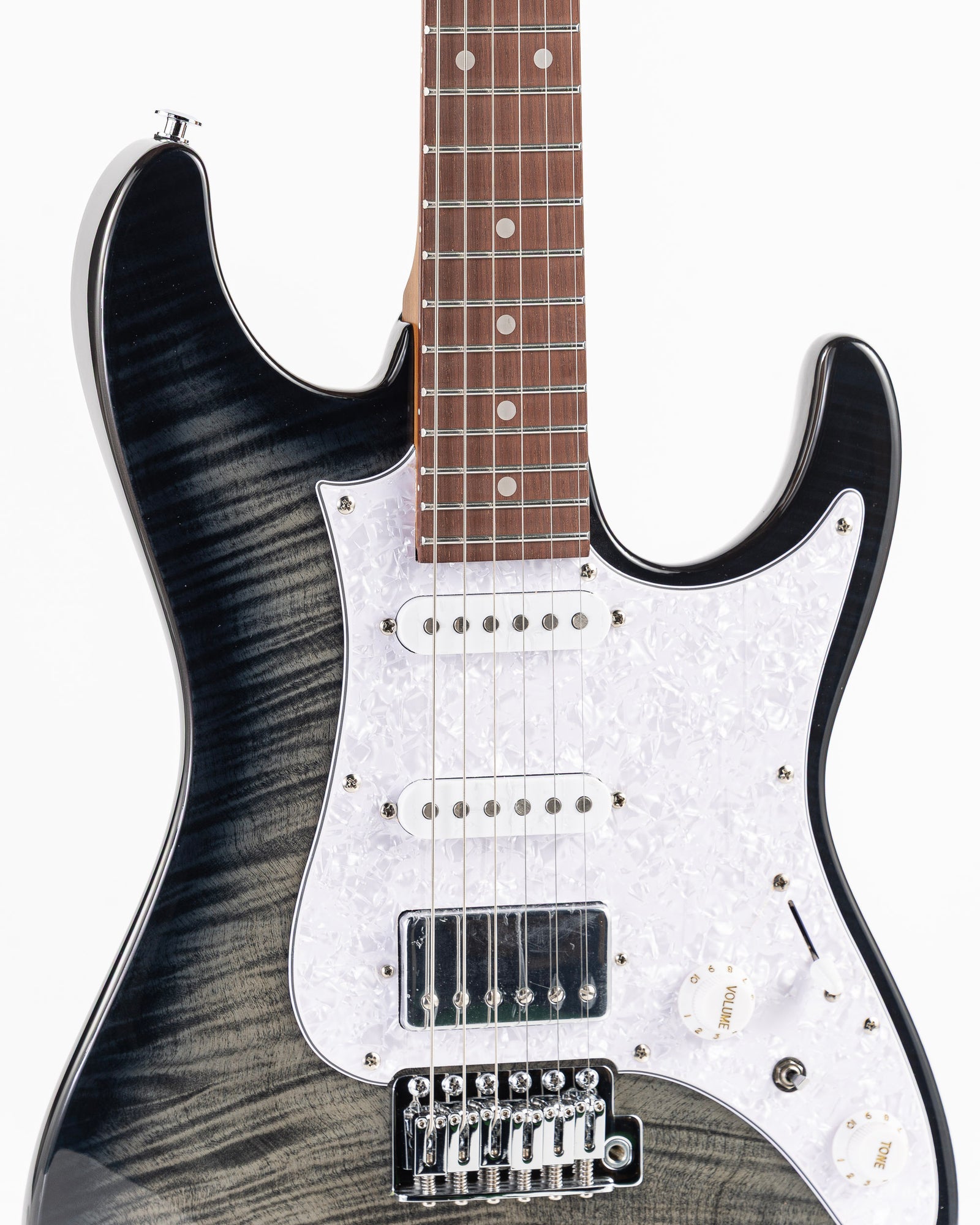 Ibanez AZ22S1F Electric Guitar - Transparent Black Sunburst