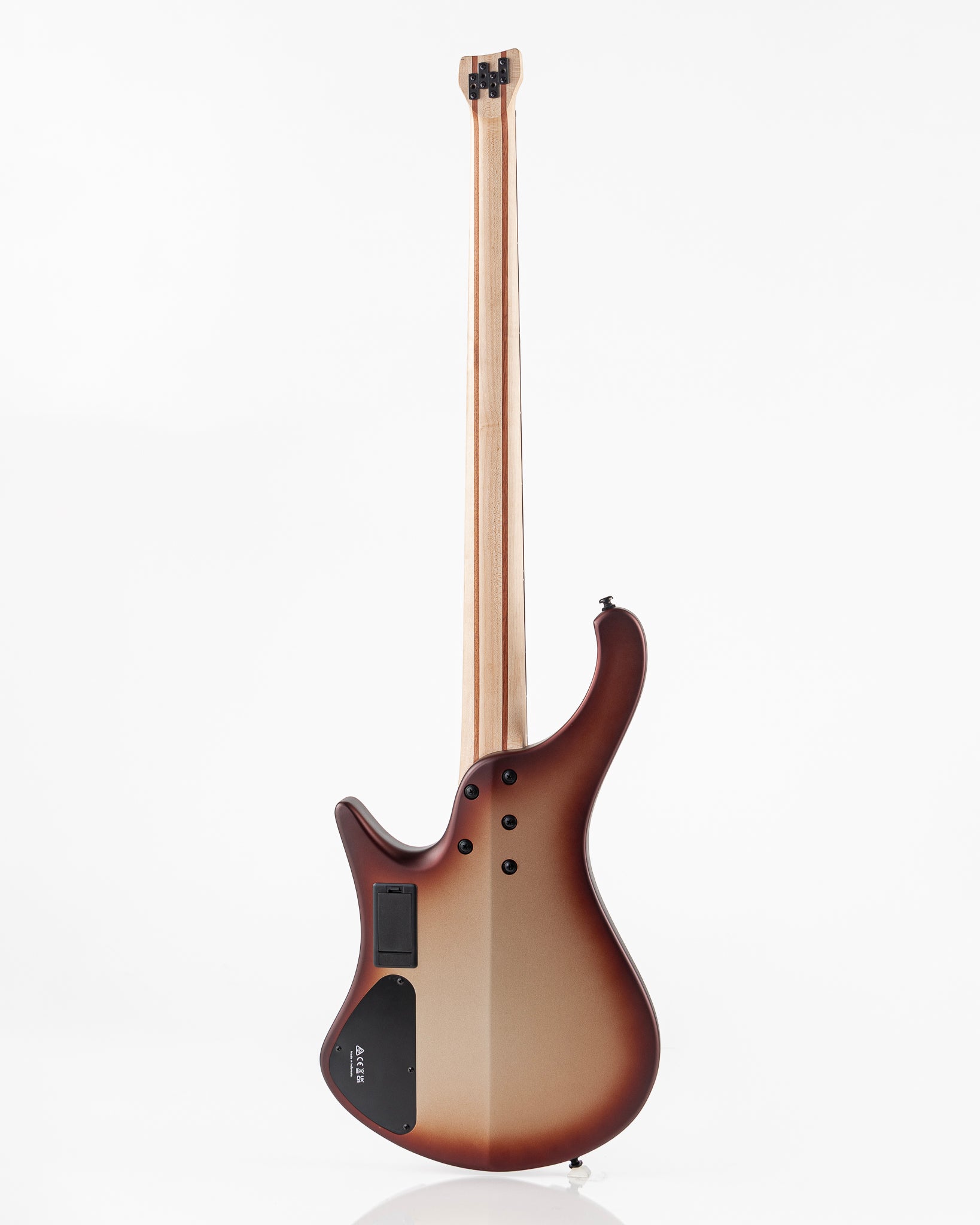 Ibanez EHB600 Headless Electric Bass - Charred Champagne Burst Matte