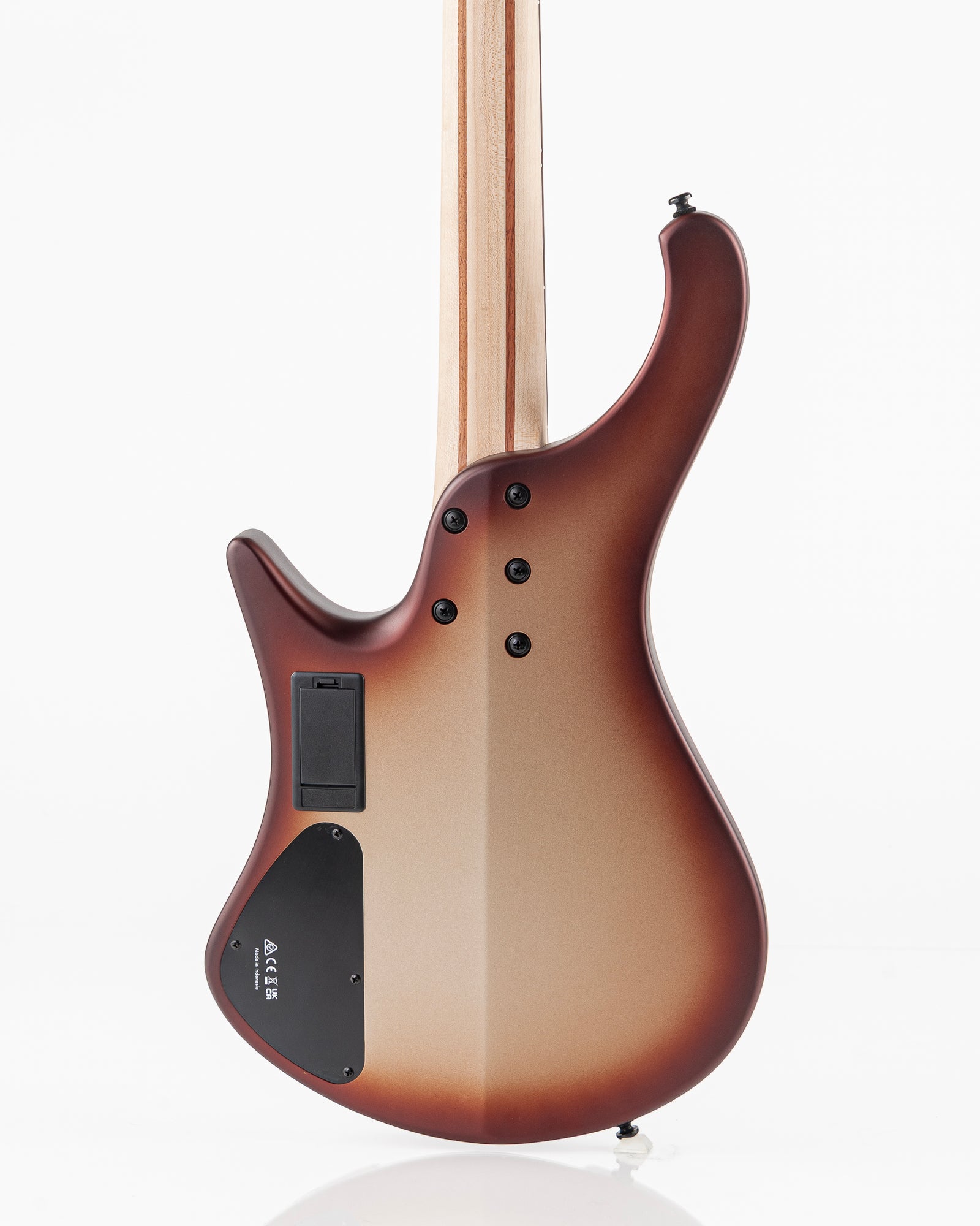 Ibanez EHB600 Headless Electric Bass - Charred Champagne Burst Matte