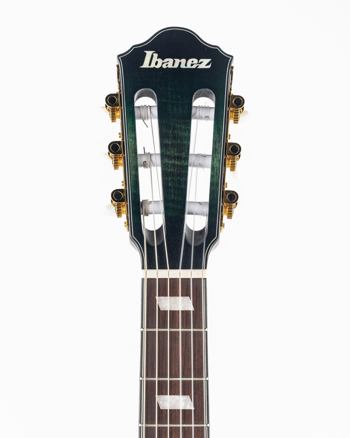 Ibanez FRH20 FMN Thinline Acoustic-Electric Guitar - Dark Emerald Green Low Gloss