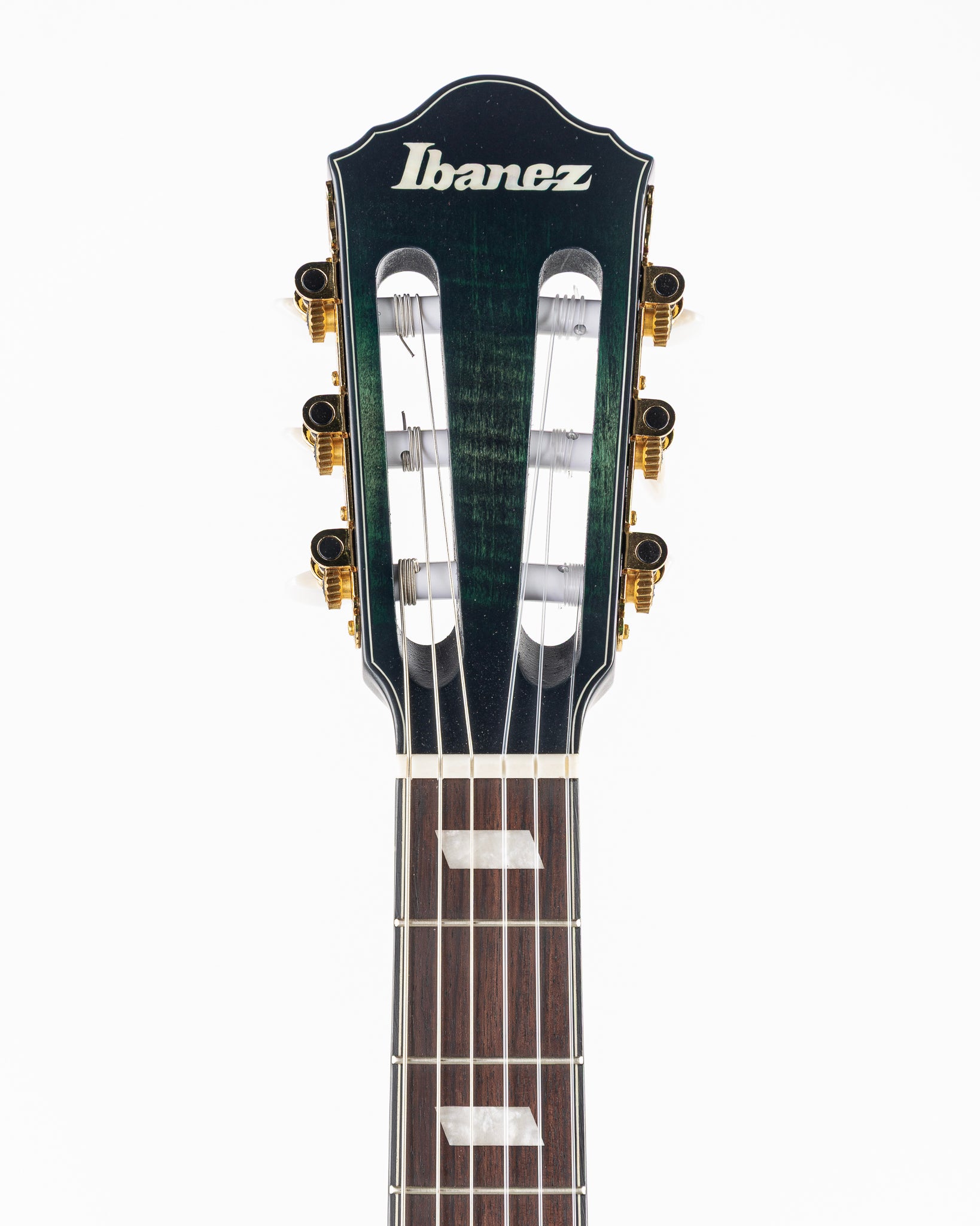 Ibanez FRH20 FMN Thinline Acoustic-Electric Guitar - Dark Emerald Green Low Gloss