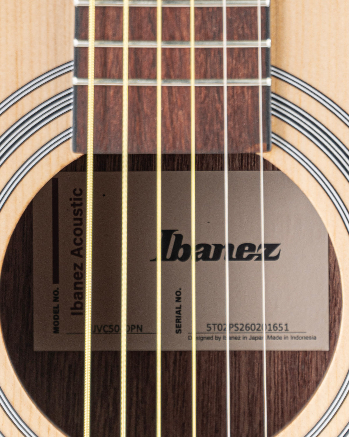 Ibanez IJVC50-OPN Quick Start Grand Concert Acoustic Guitar Jam Pack - Open Pore Natural