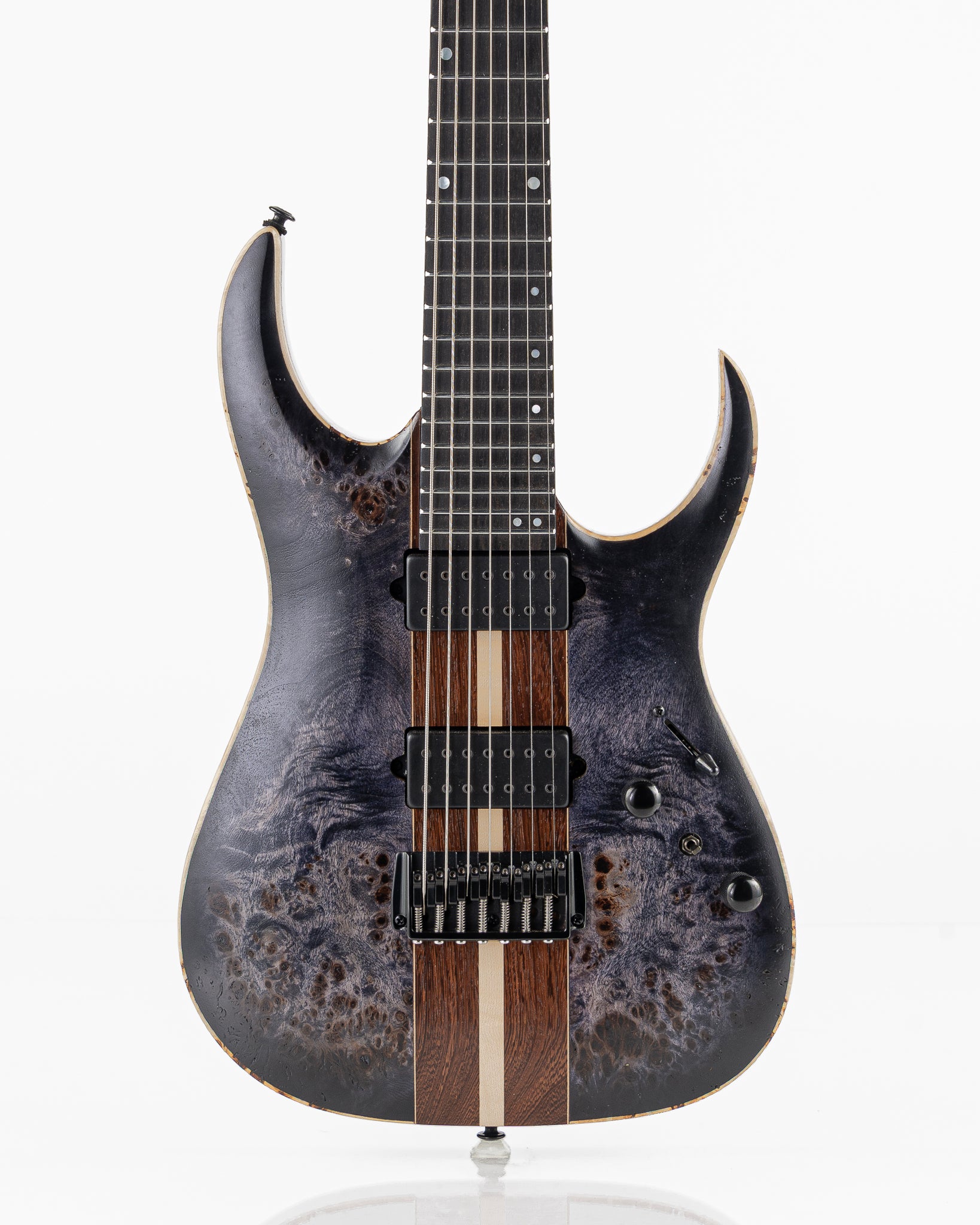 Ibanez RGA217P1PB Premium 7 String Electric Guitar - Deep Twilight Burst Low Gloss