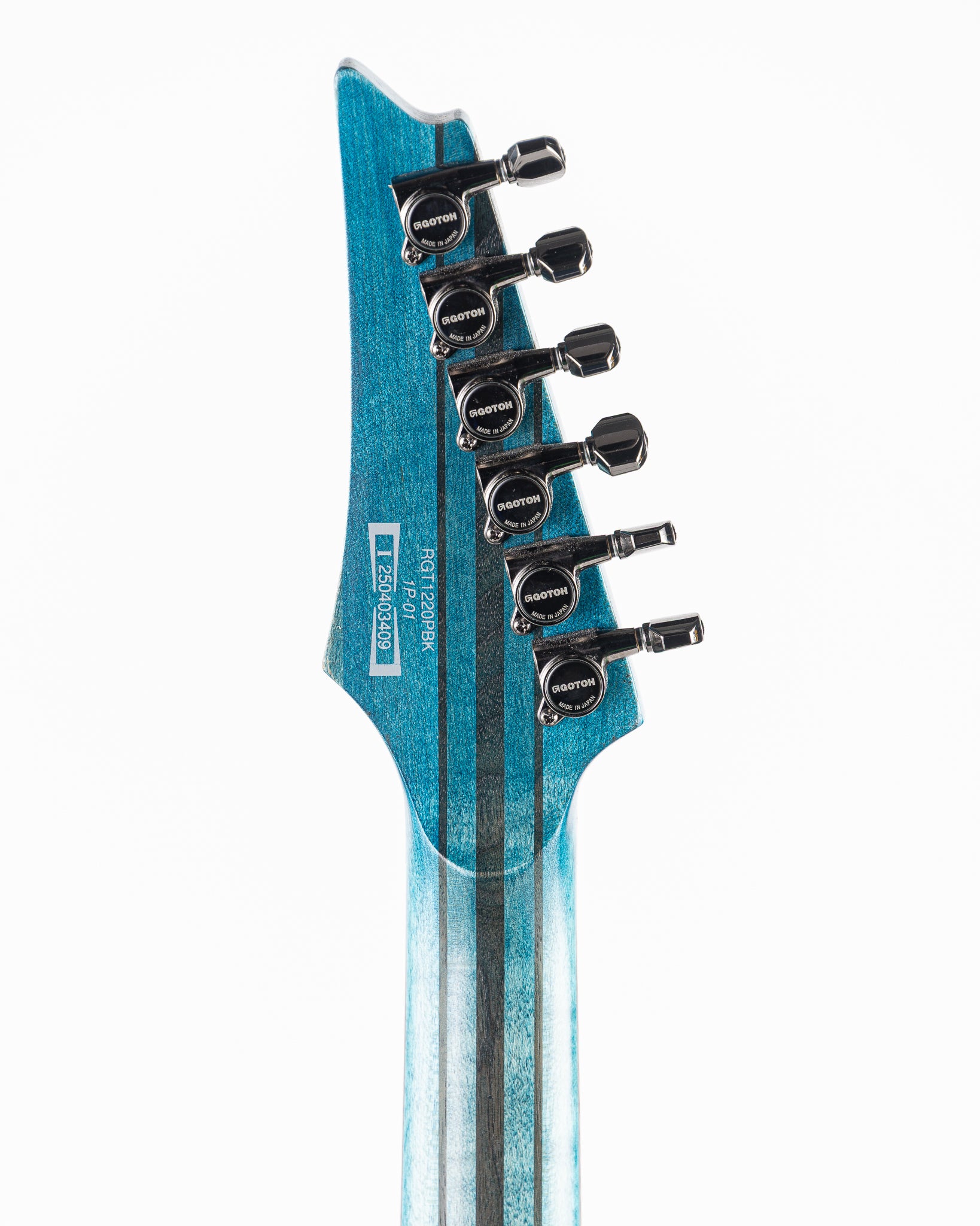 Ibanez RGT1220PBK Premium Electric Guitar - Cosmic Blue Low Gloss