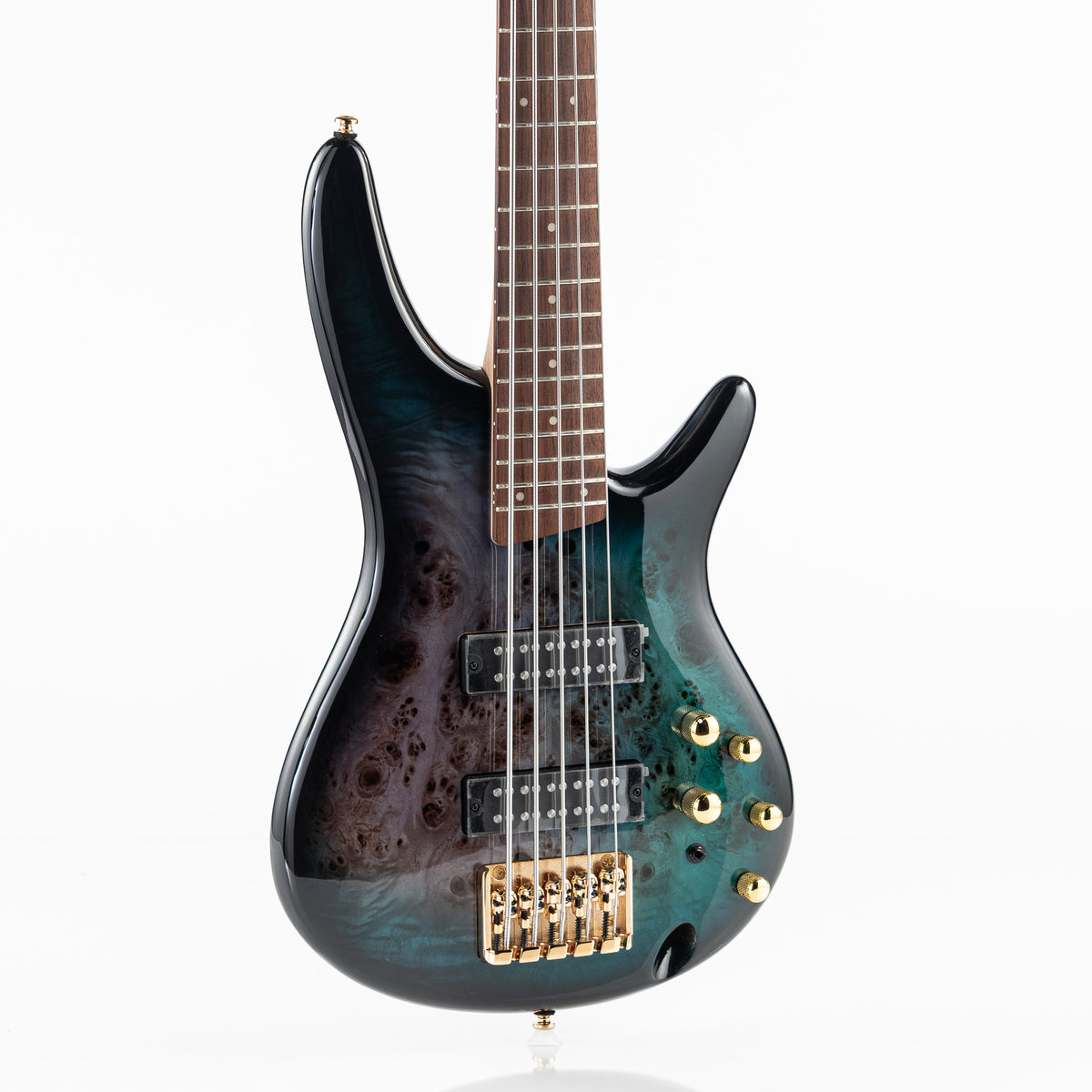 Ibanez SR Standard SR405EPBDX 5 String Electric Bass - Tropical Seafloor Burst