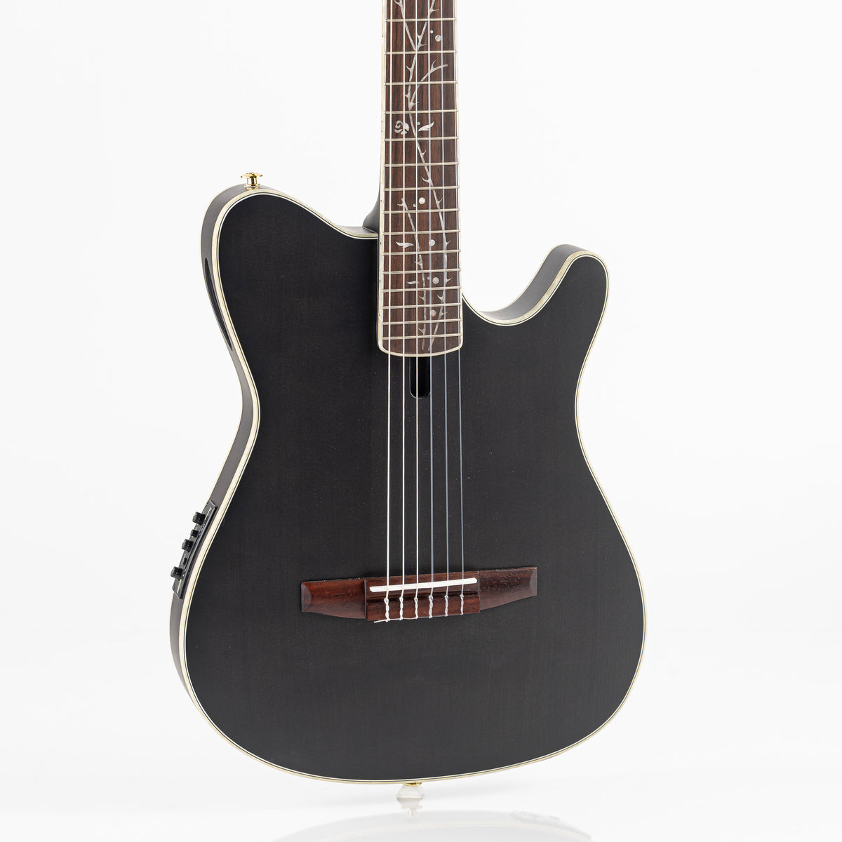 Ibanez TOD10N Tim Henson Signature Classical Acoustic Electric Guitar - Flat Black