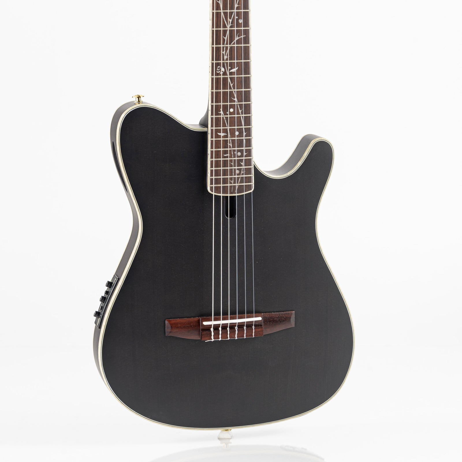 Ibanez TOD10N Tim Henson Signature Classical Acoustic Electric Guitar - Flat Black