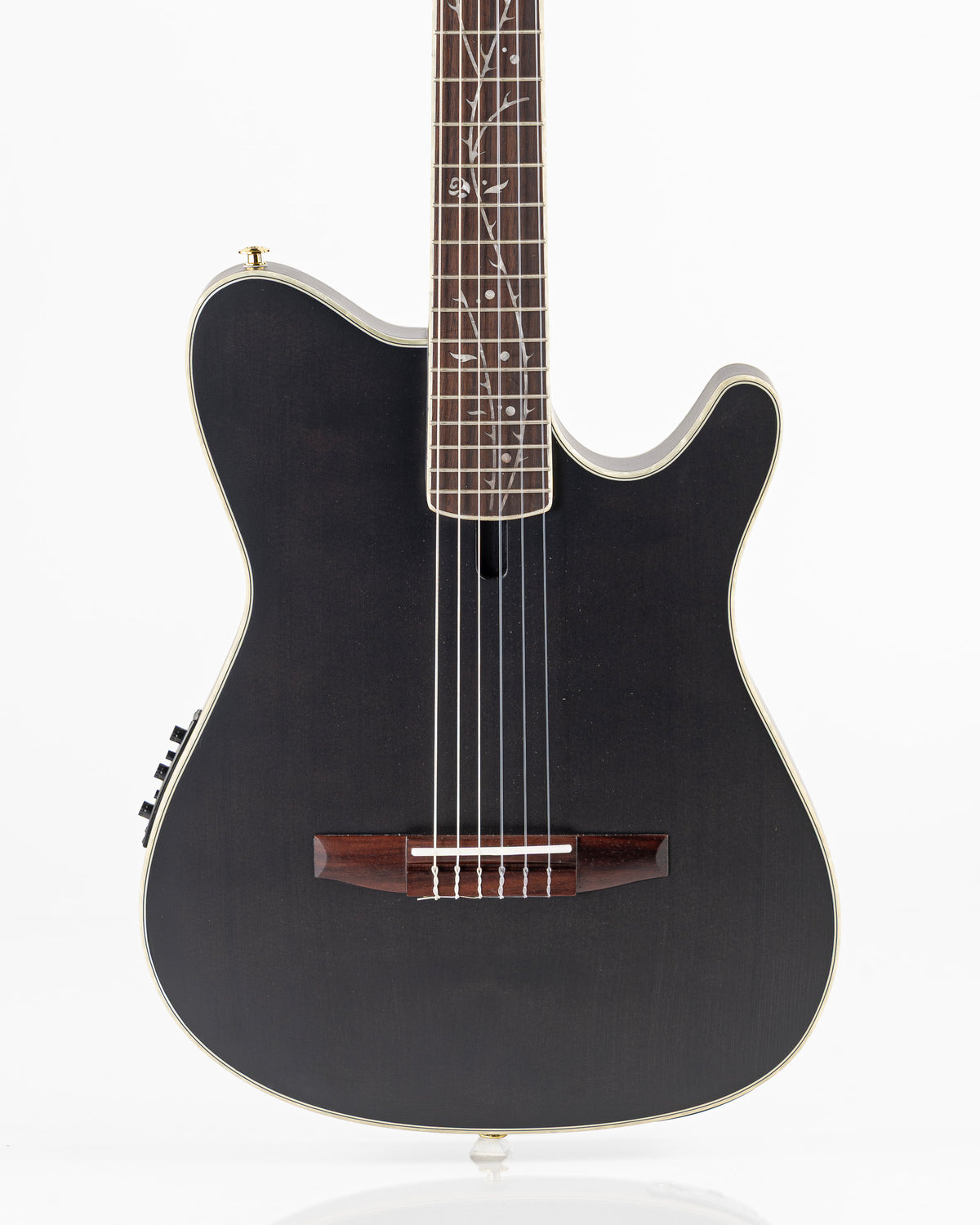 Ibanez TOD10N Tim Henson Signature Classical Acoustic Electric Guitar - Flat Black
