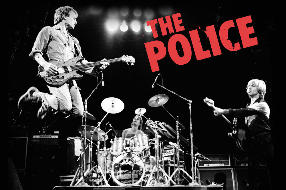 The Police Live - 24x36 Poster