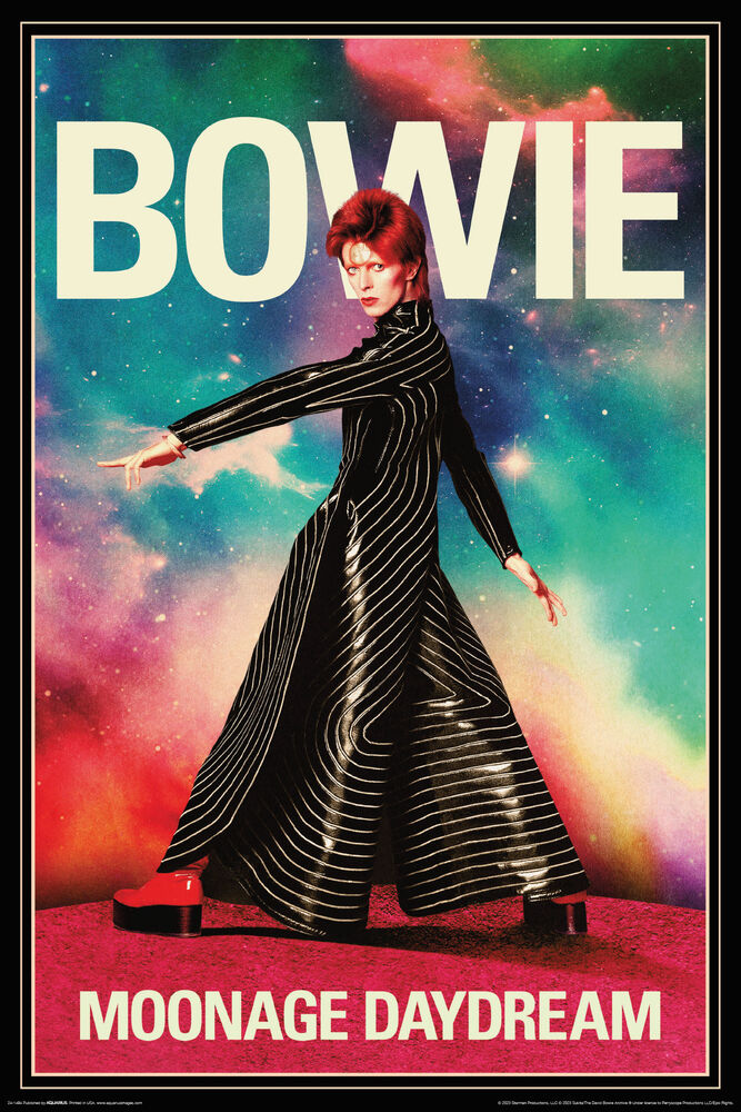 David Bowie - Moonage Daydream Walk Poster