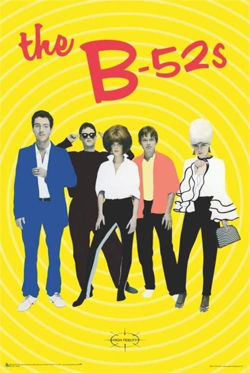 The B-52's Album Cover - 24x36 Poster