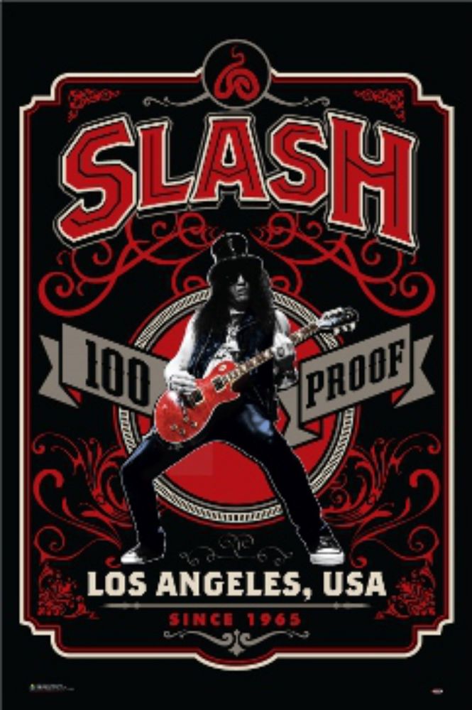 Slash 100% Proof - 24x36 Poster