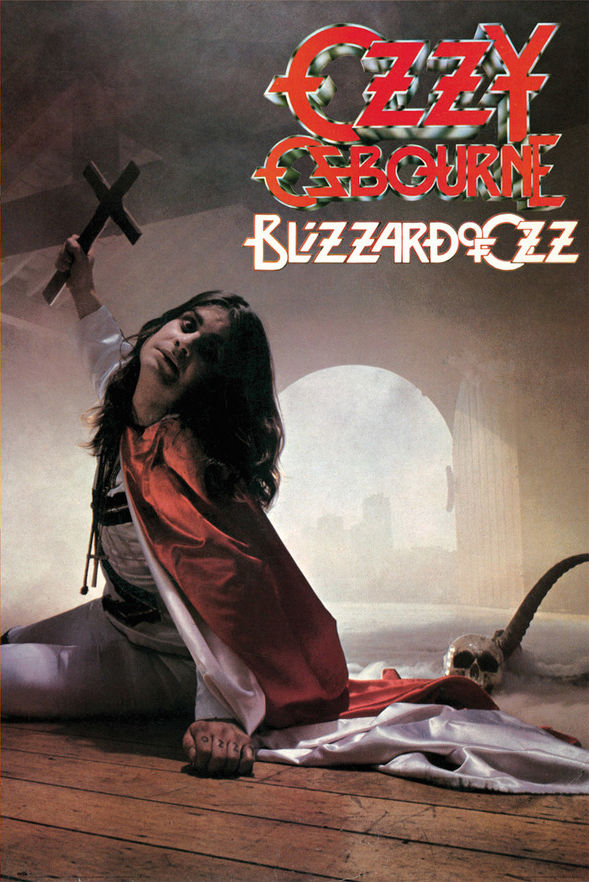 Ozzy Ozbourne Blizzard of OZ - 24x36 Poster