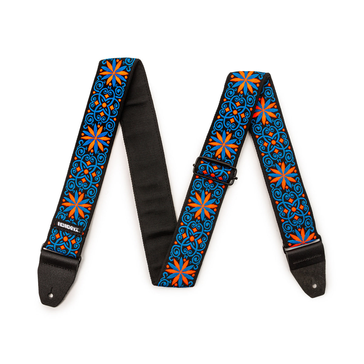 Dunlop JH25 Jimi Hendrix Blacklight Filmore Blue Strap