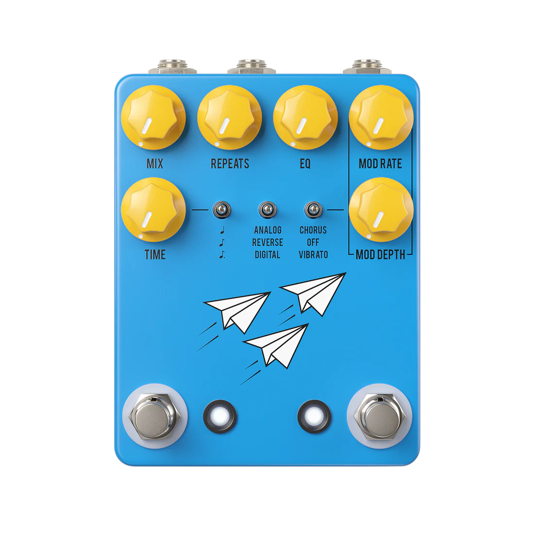 JHS Flight Delay Guitar Pedal - Blue