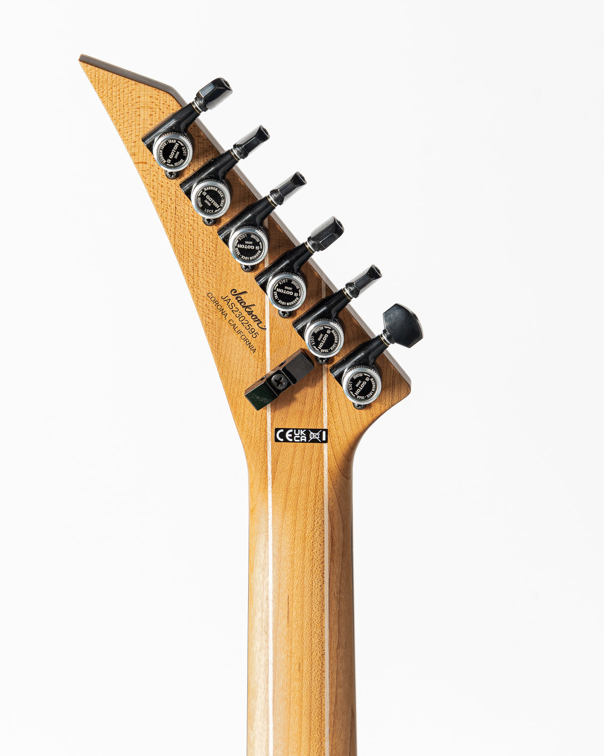 Jackson American Virtuoso Electric Guitar- Satin Black