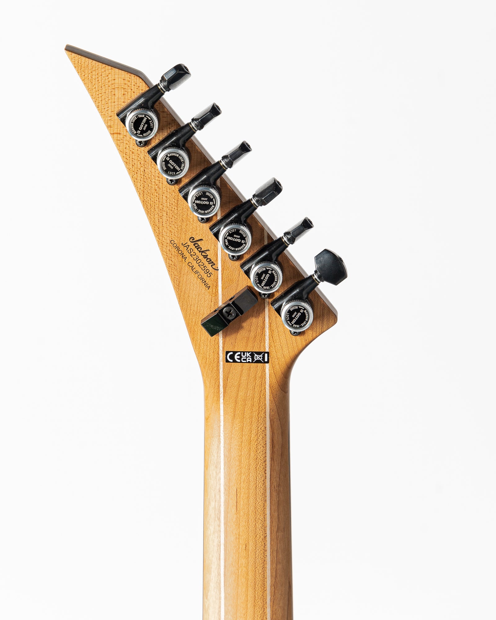 Jackson American Virtuoso Electric Guitar- Satin Black