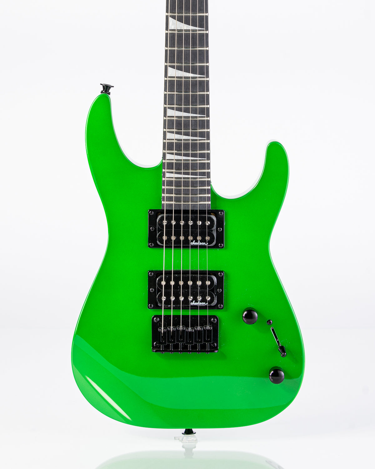 Jackson JS1X Minion Dinky Electric Guitar- Neon Green