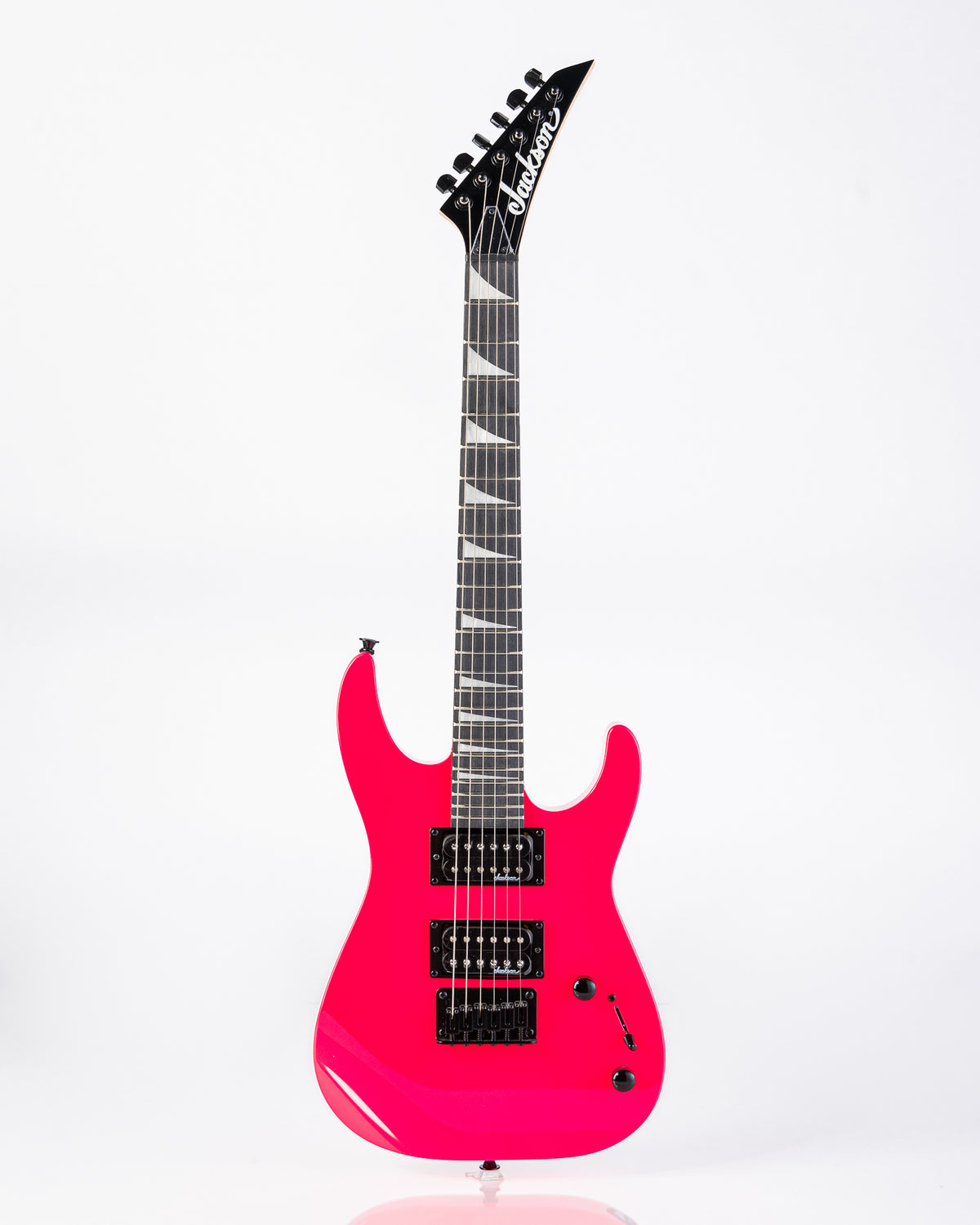 Jackson JS1X Minion Dinky Electric Guitar- Neon Pink