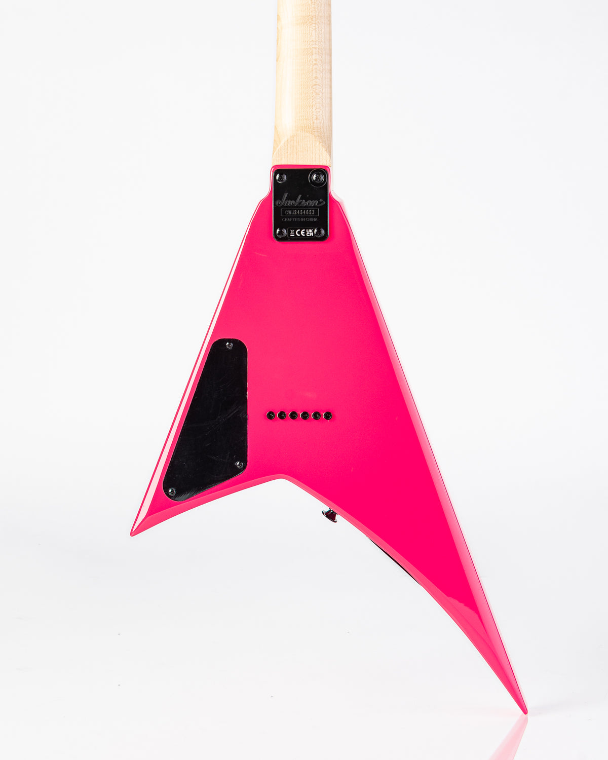 Jackson JS1X Randy Rhoads Minion Electric Guitar- Neon Pink