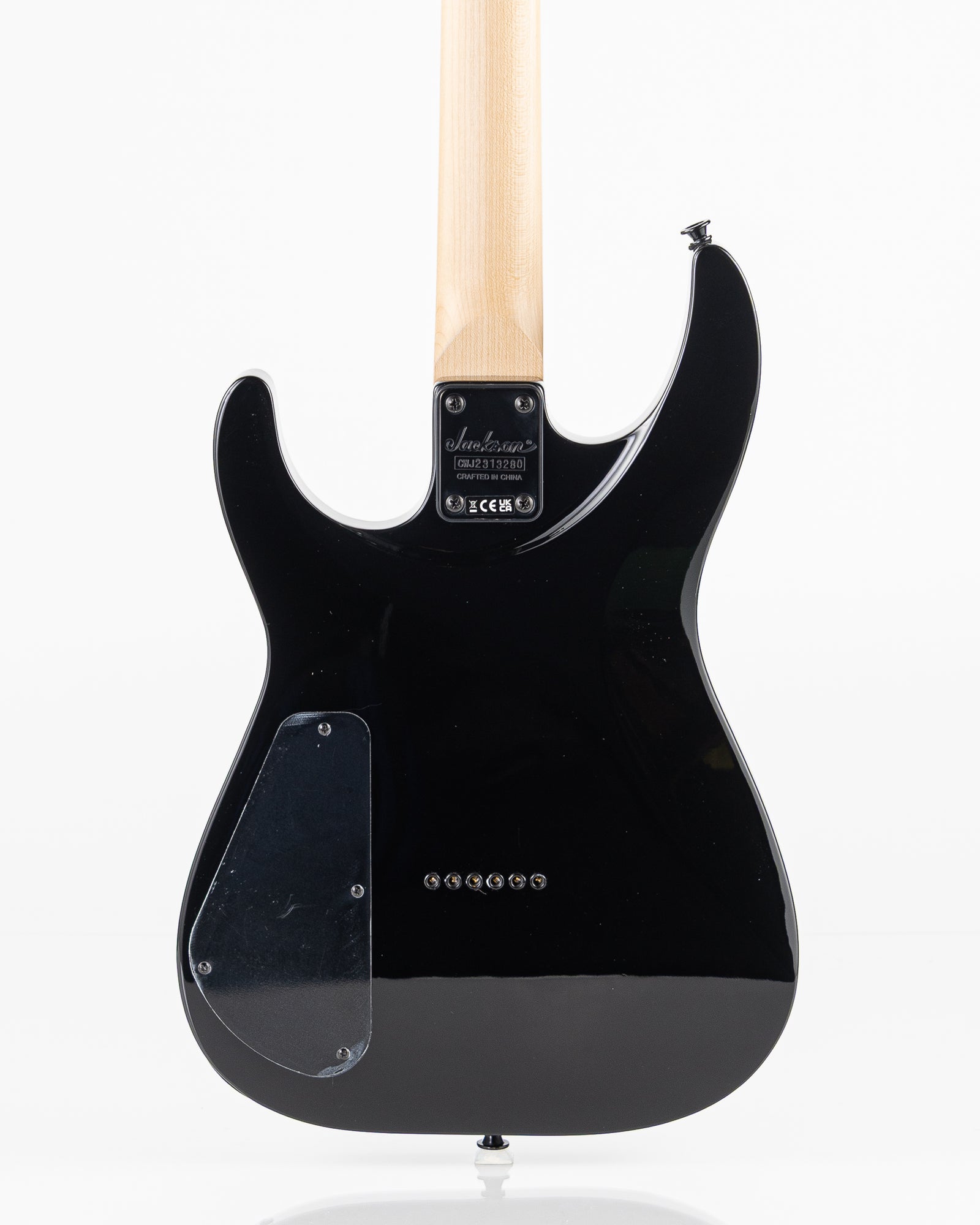 Jackson JS32Q DKA HT Dinky Hard-Tail Electric Guitar - Translucent Green Burst