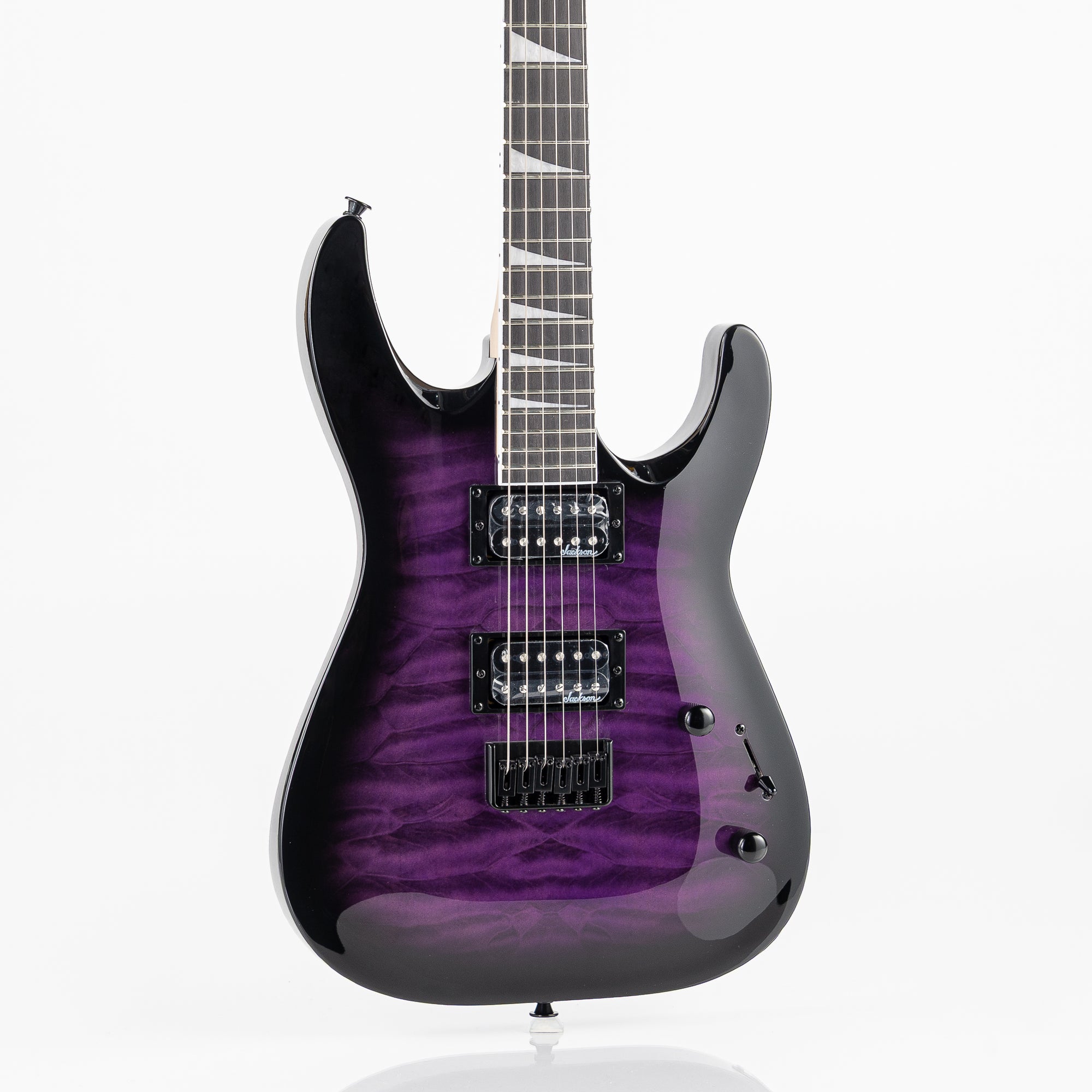 Jackson JS Series Dinky Arch Top JS32Q DKA HT Electric Guitar - Transparent Purple Burst