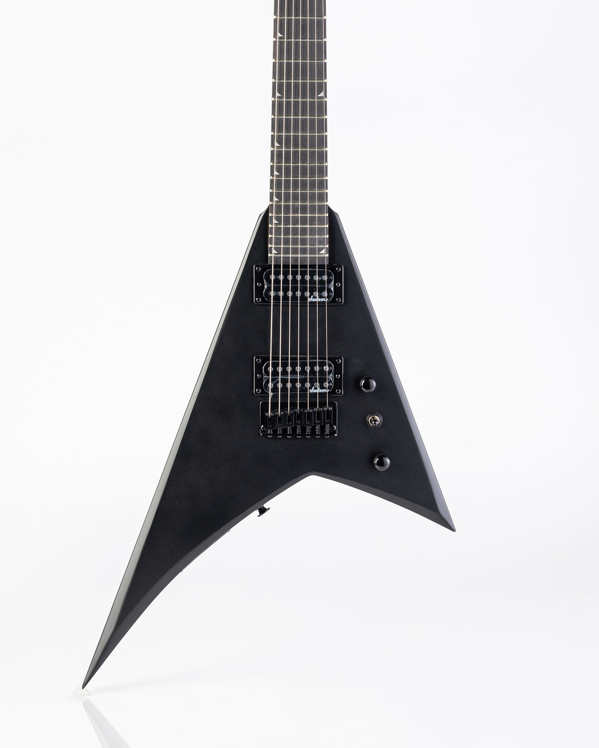 Jackson JS Series Rhoads JS22-7 RR HT Electric Guitar - Satin Black