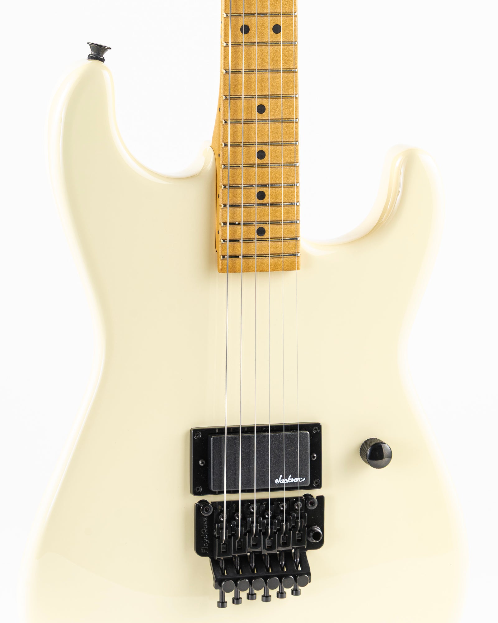 Jackson Pro Origins 1985 San Dimas SD1A MPL Electric Guitar - Vanilla Shake