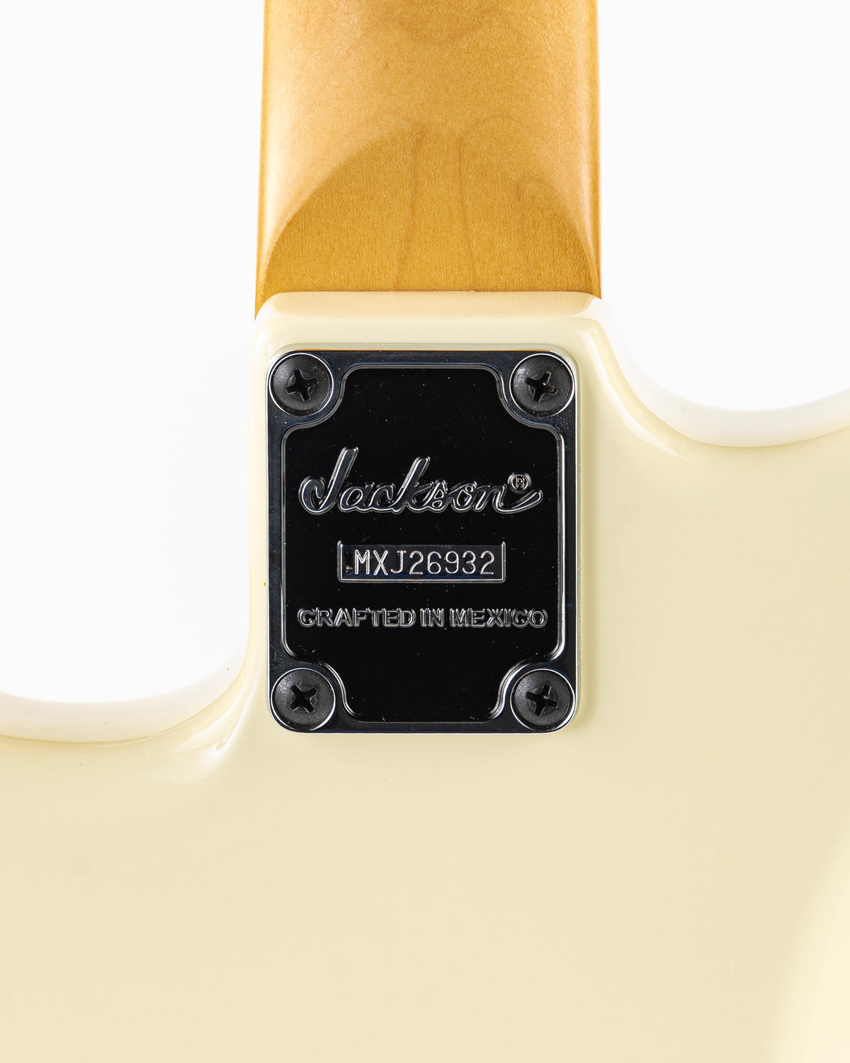 Jackson Pro Origins 1985 San Dimas SD1A MPL Electric Guitar - Vanilla Shake