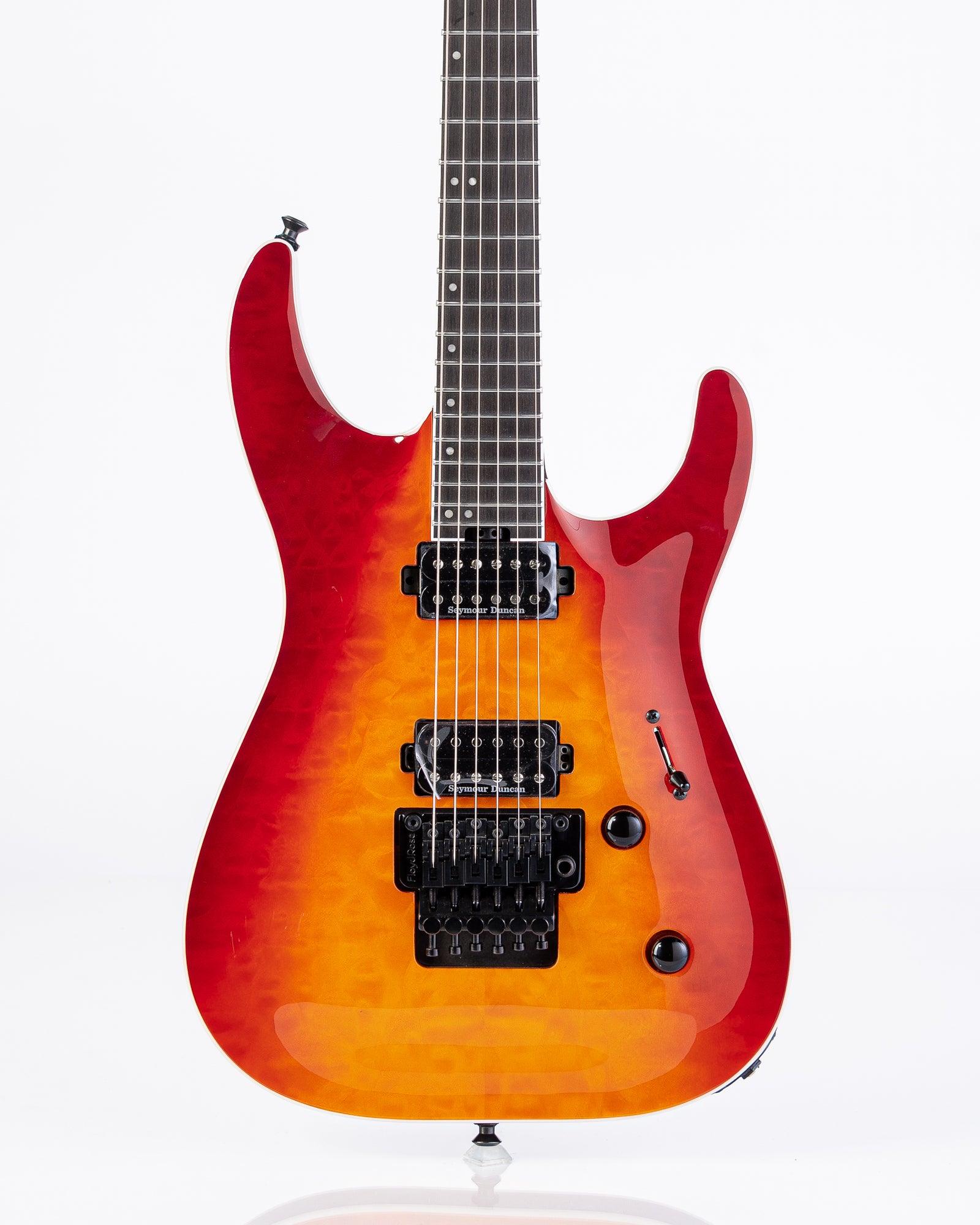 Jackson Pro Plus Dinky DKAQ Electric Guitar - Firestorm
