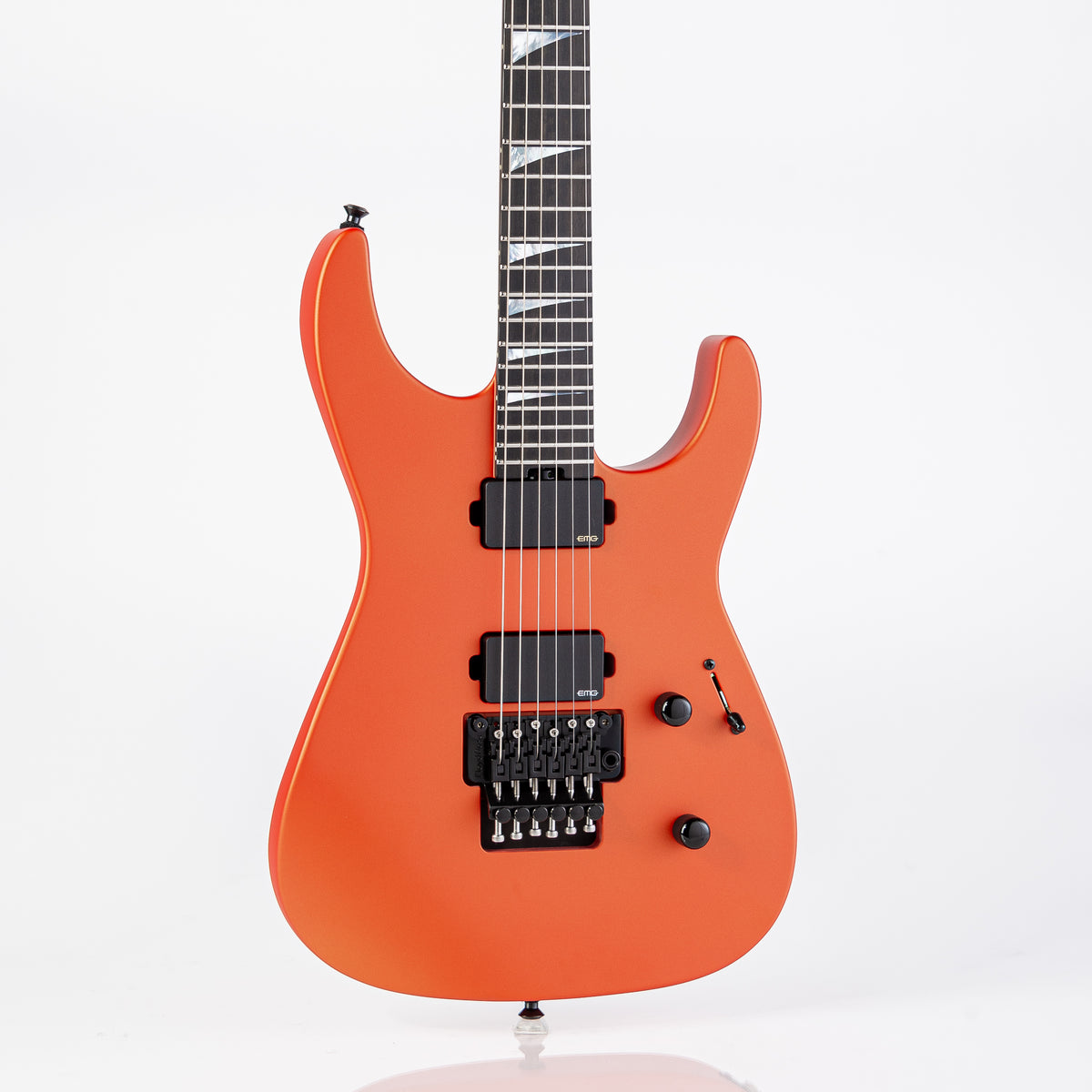 Jackson American Series Soloist SL2MG Electric Guitar - Satin Lambo Orange