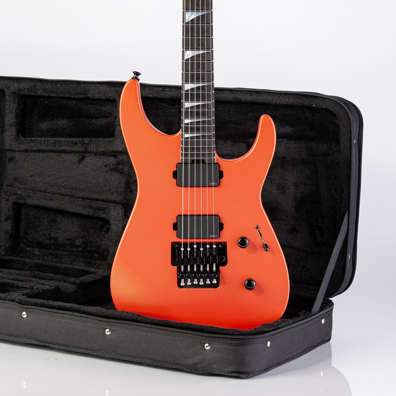 Jackson American Series Soloist SL2MG Electric Guitar - Satin Lambo Orange