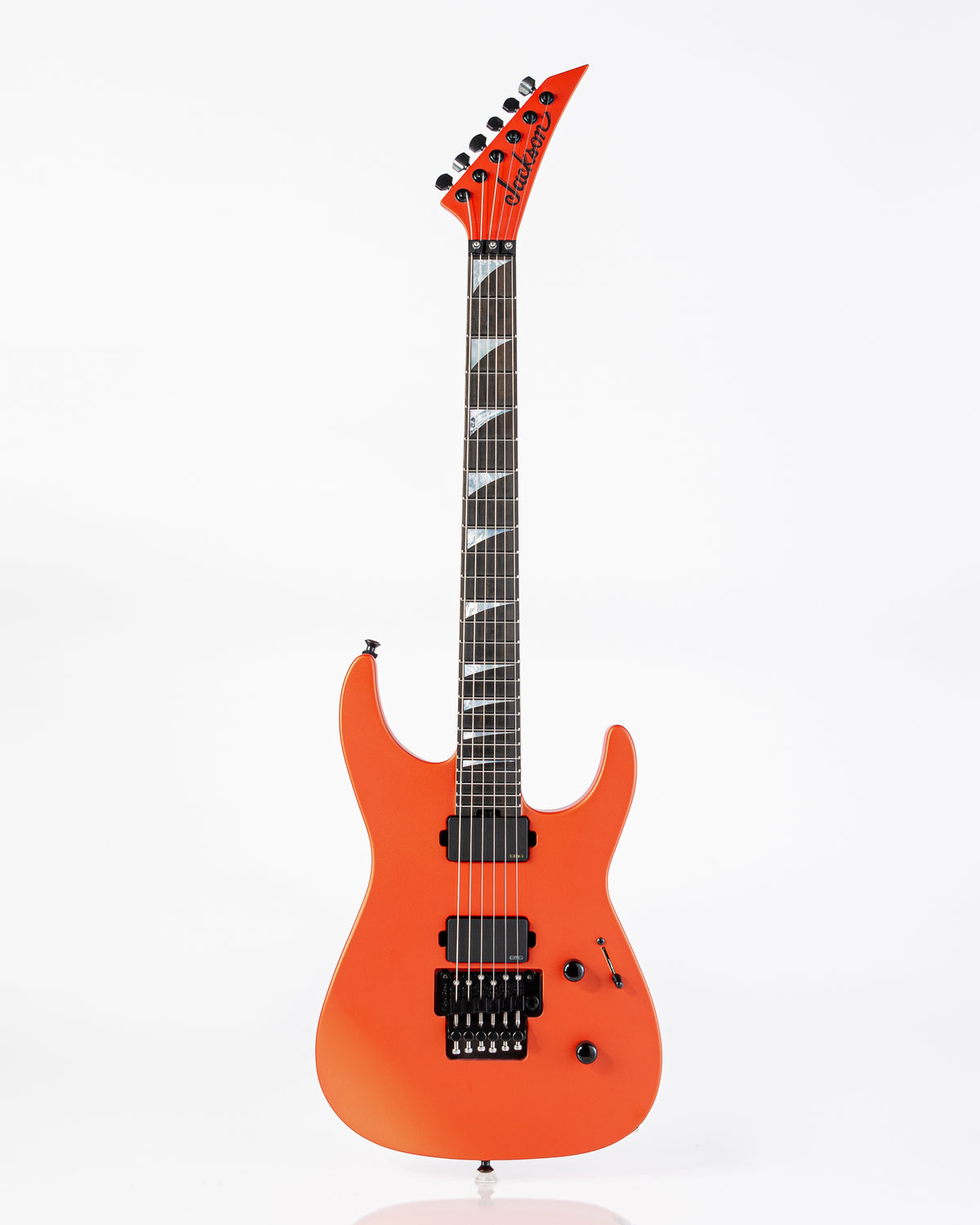 Jackson American Series Soloist SL2MG Electric Guitar - Satin Lambo Orange