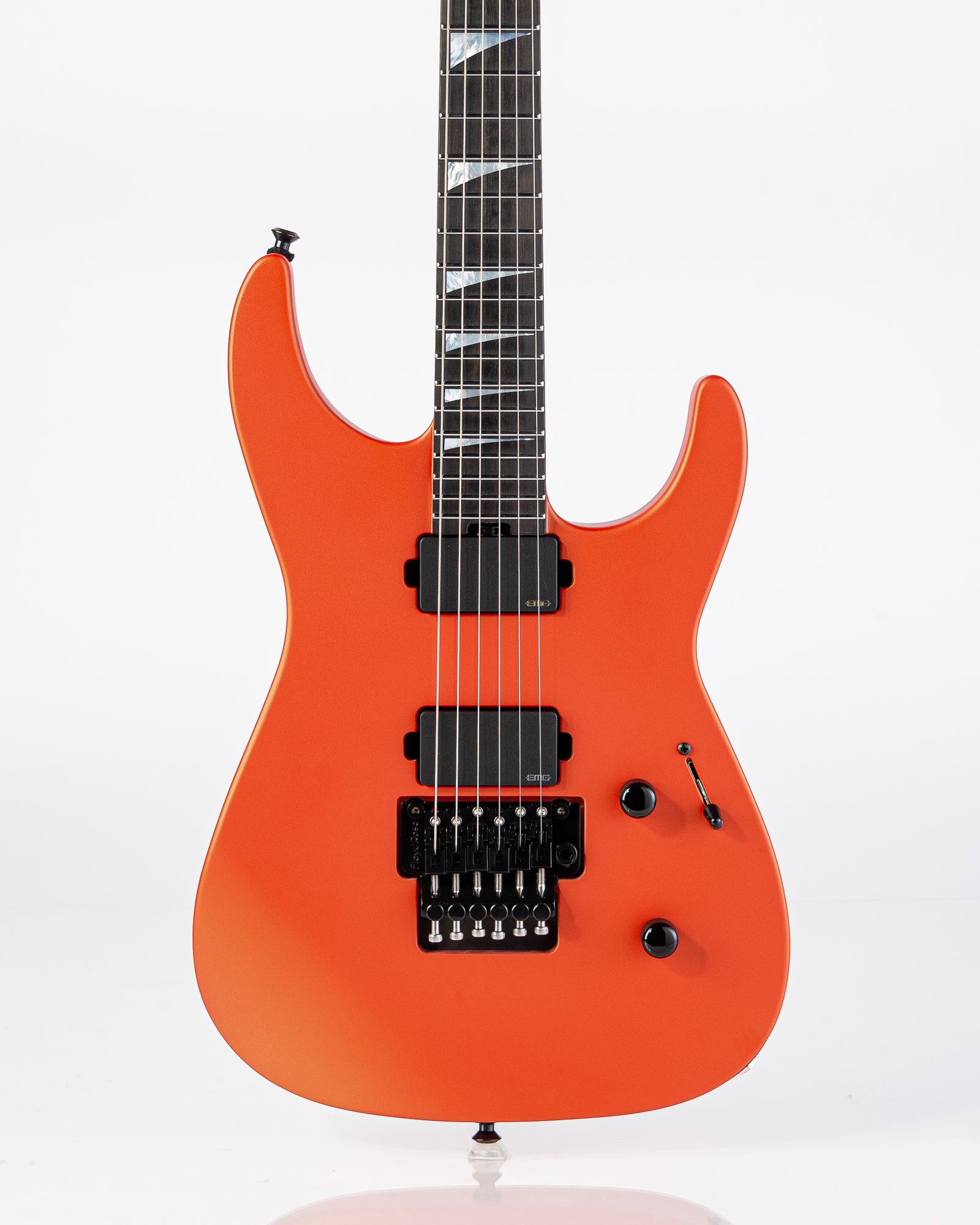 Jackson American Series Soloist SL2MG Electric Guitar - Satin Lambo Orange