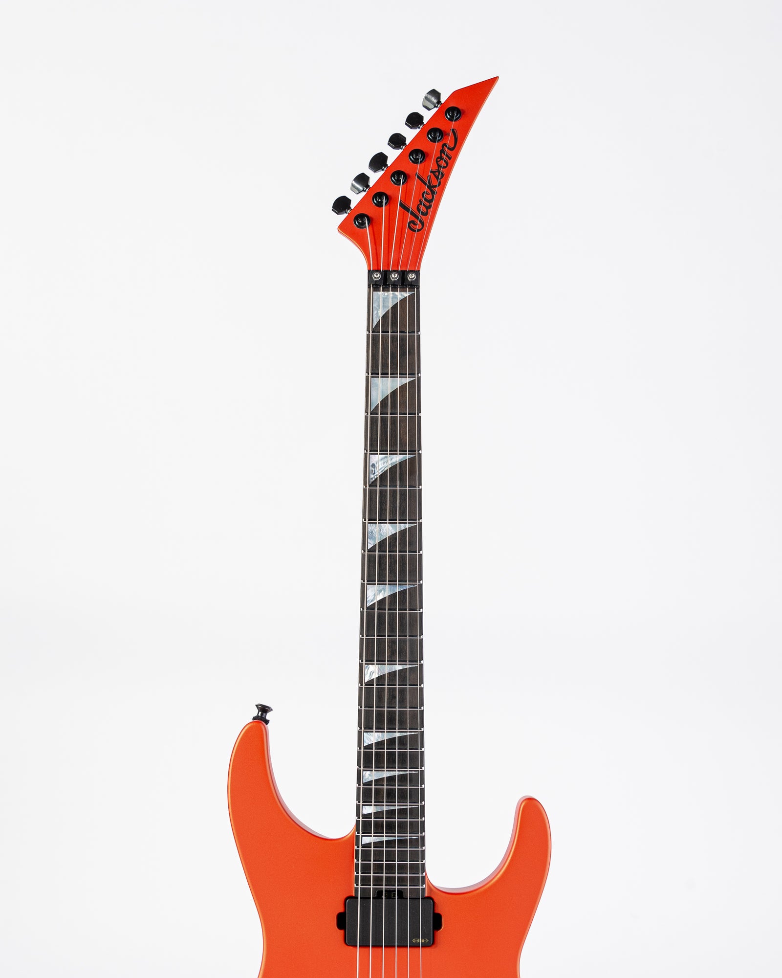 Jackson American Series Soloist SL2MG Electric Guitar - Satin Lambo Orange