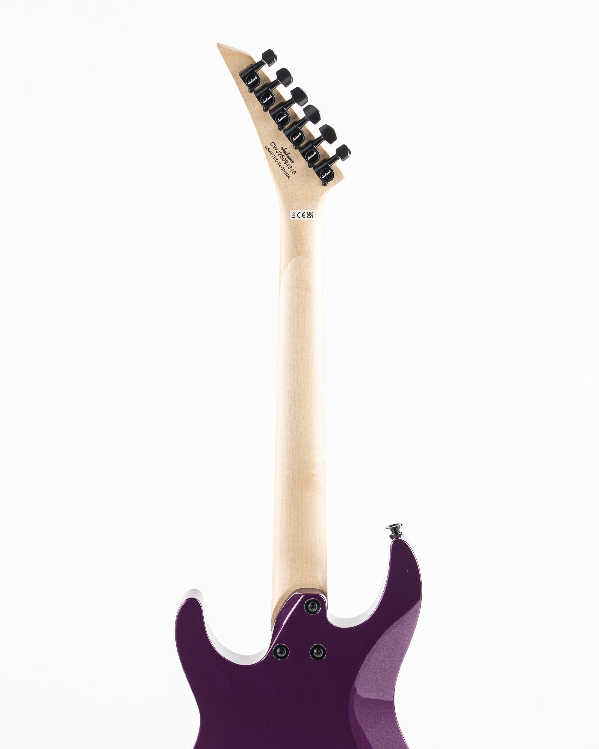 Jackson JS1X Minion Dinky Electric Guitar - Pavo Purple - Rock