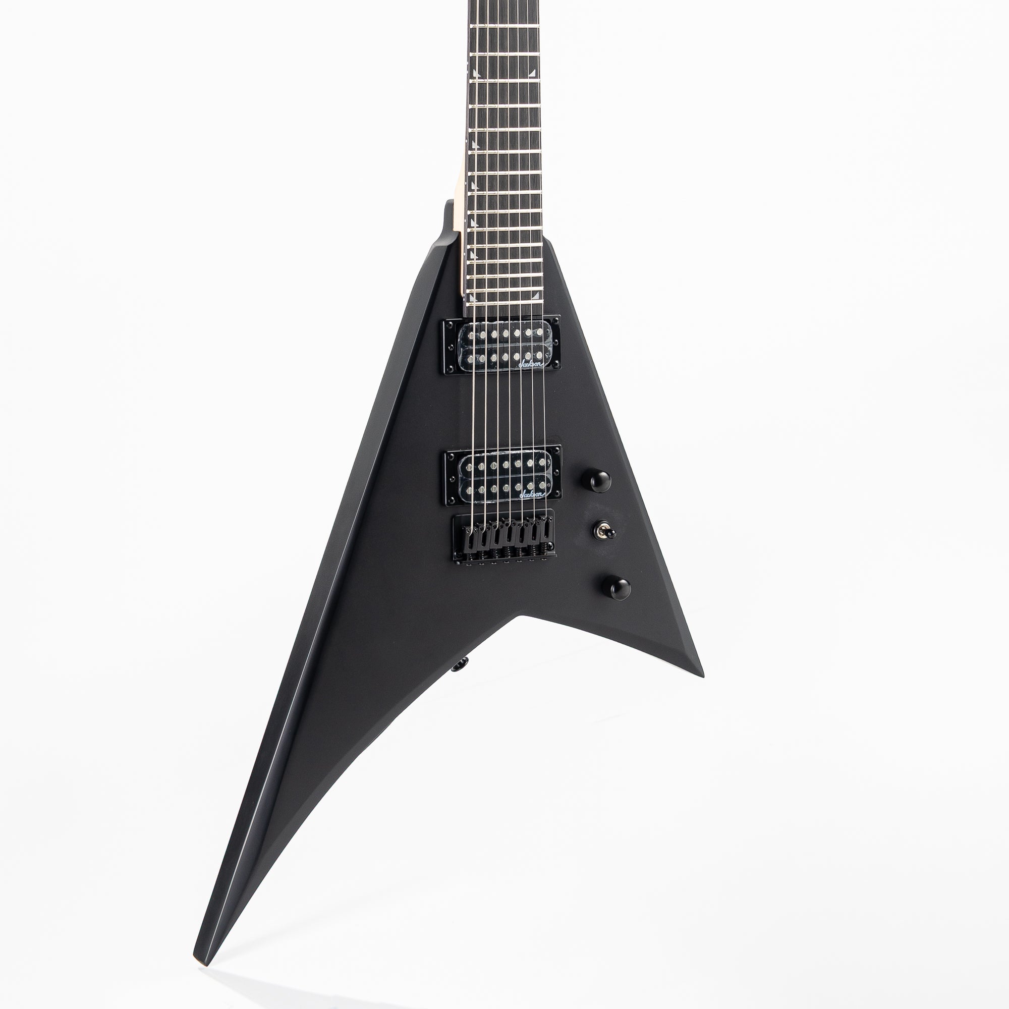 Jackson JS Series Rhoads JS22-7 RR HT Electric Guitar - Satin Black