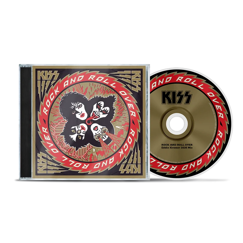 KISS - Rock and Roll Over [CD] (Eddie Kramer 2026 Mix) PRE-ORDER! RELEASES 11.6.2026